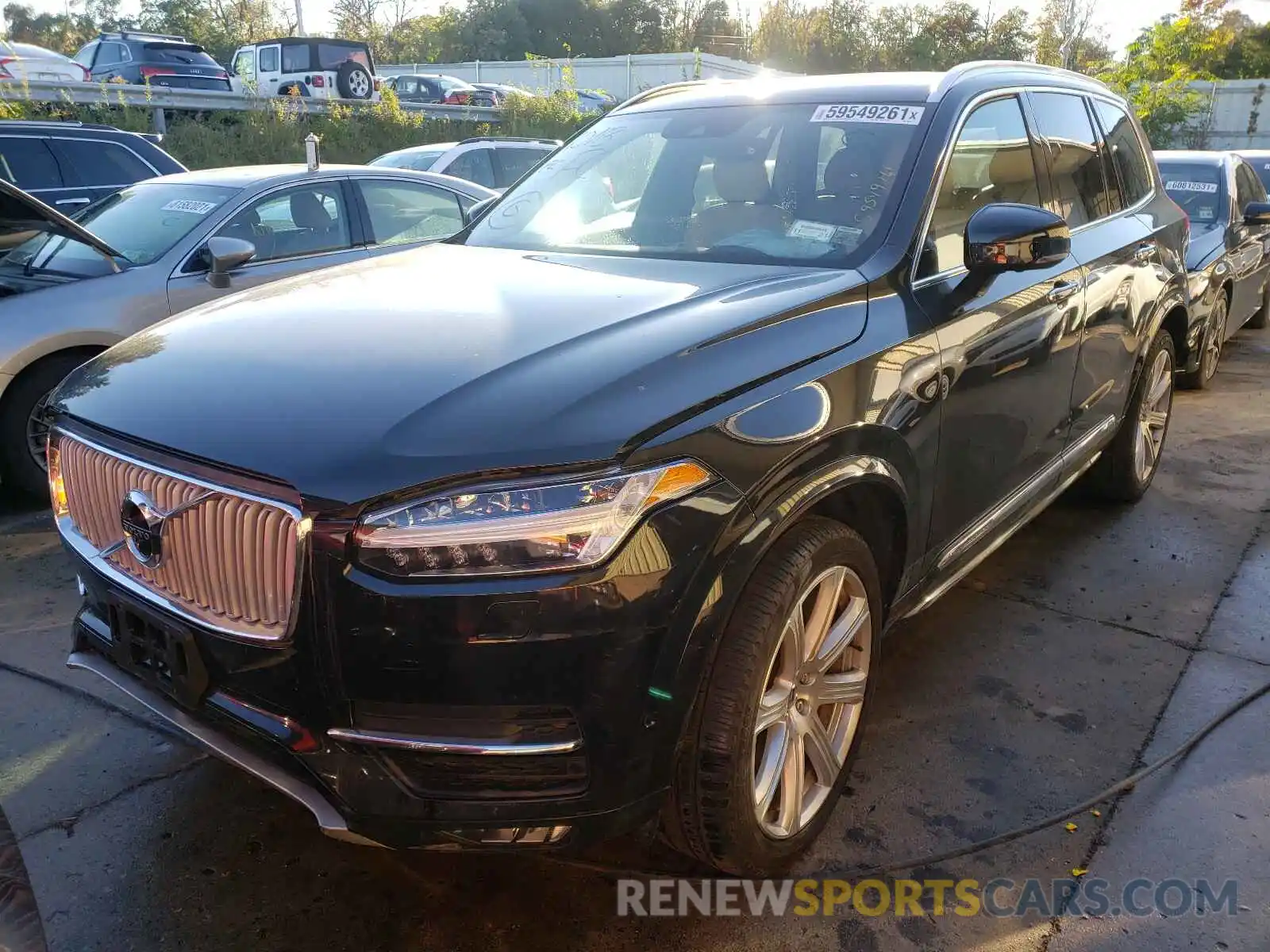 2 Photograph of a damaged car YV4A22PL8K1438611 VOLVO XC90 2019