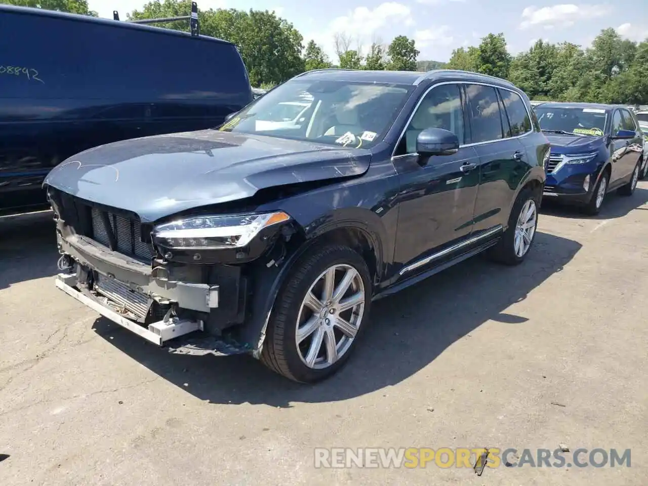 2 Photograph of a damaged car YV4A22PL8K1440634 VOLVO XC90 2019