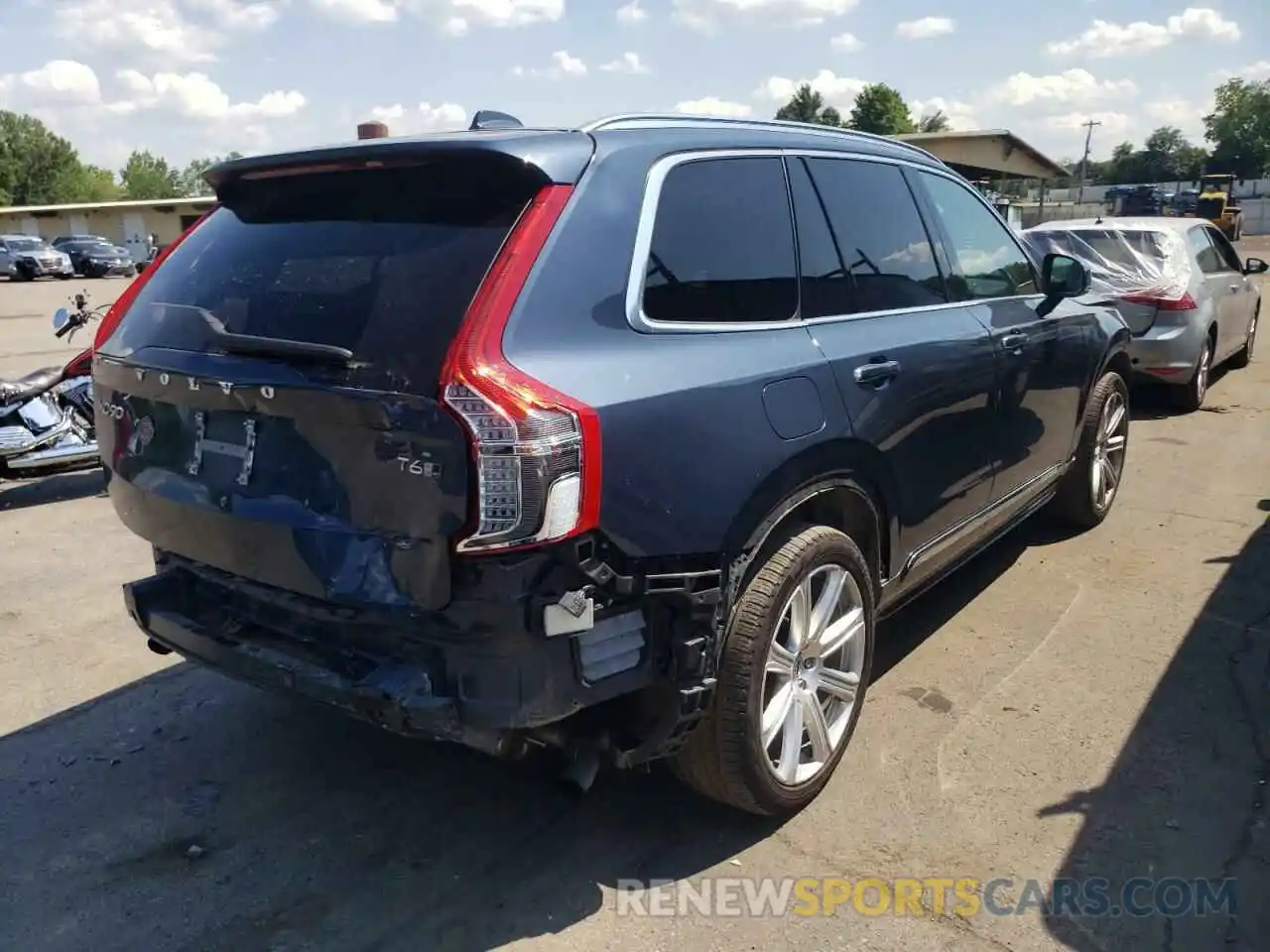 4 Фотография поврежденного автомобиля YV4A22PL8K1440634 VOLVO XC90 2019