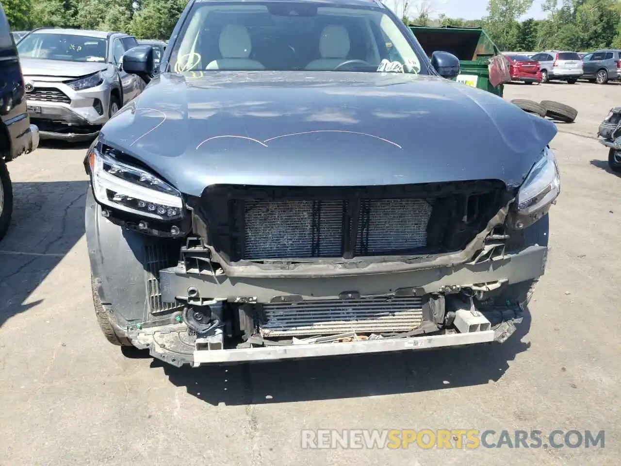 9 Photograph of a damaged car YV4A22PL8K1440634 VOLVO XC90 2019