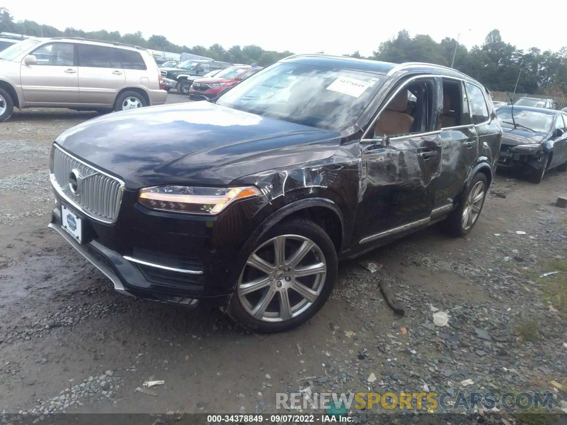 2 Photograph of a damaged car YV4A22PL8K1441010 VOLVO XC90 2019