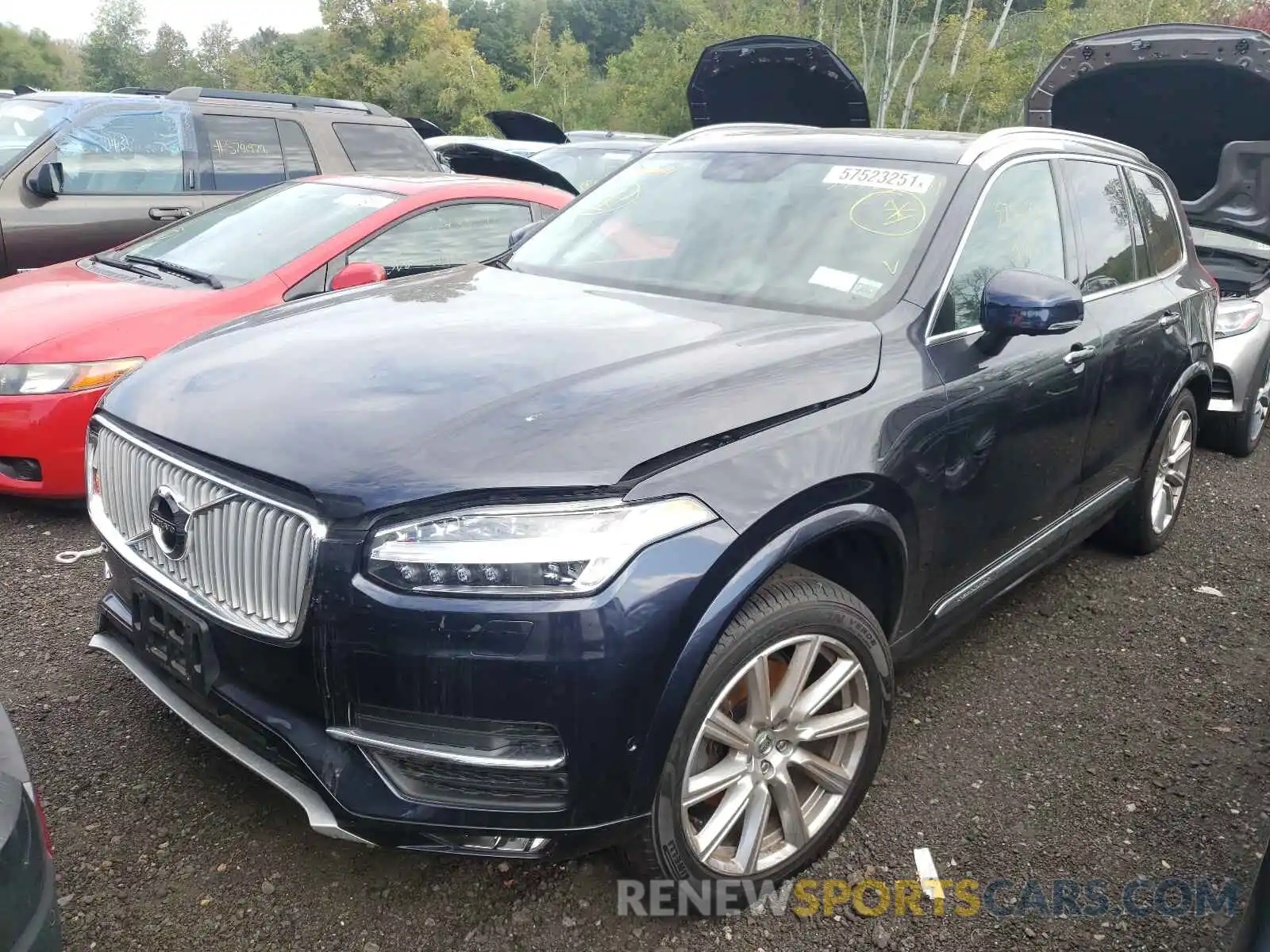 2 Фотография поврежденного автомобиля YV4A22PL8K1454937 VOLVO XC90 2019