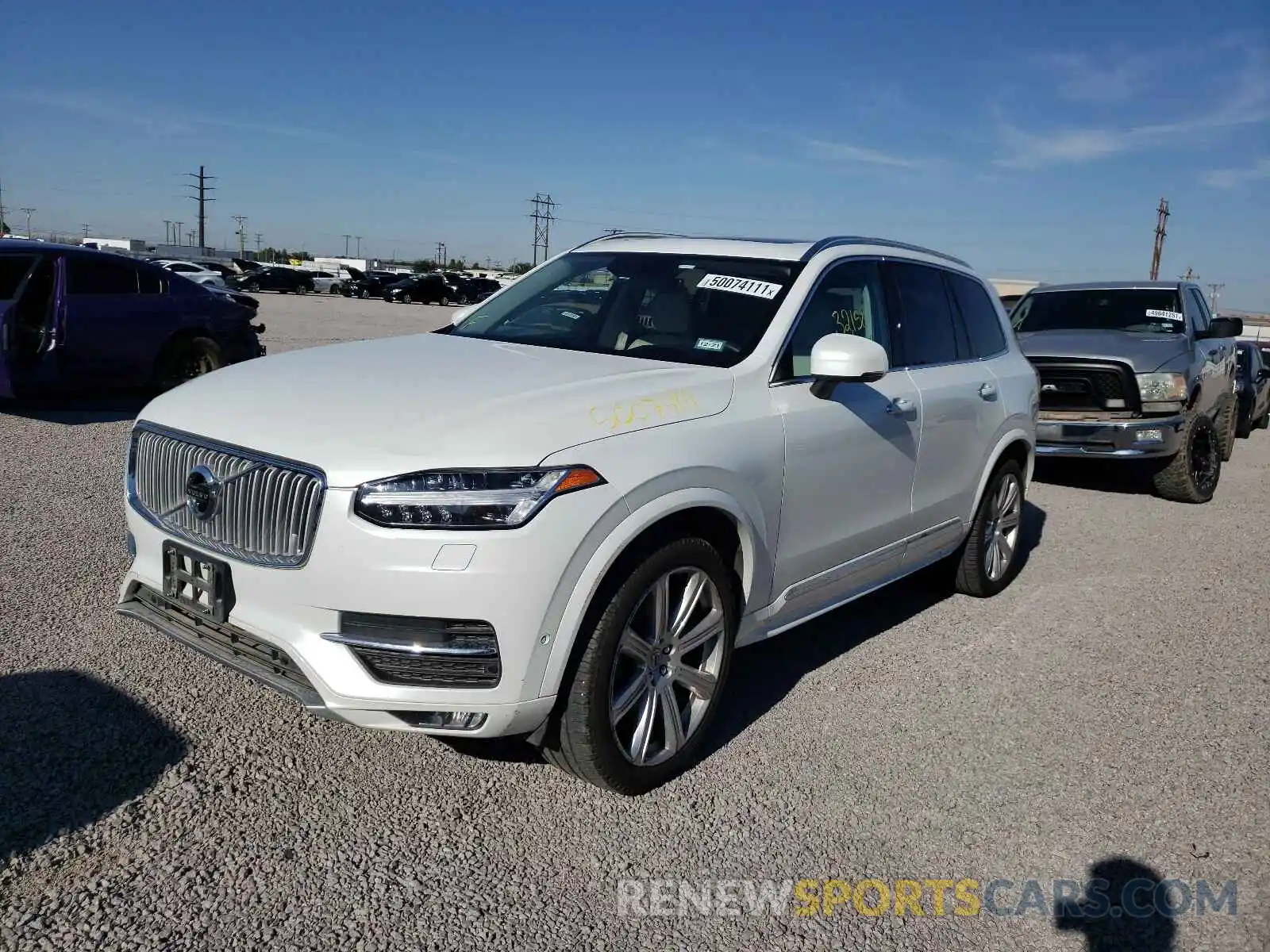 2 Photograph of a damaged car YV4A22PL8K1455294 VOLVO XC90 2019