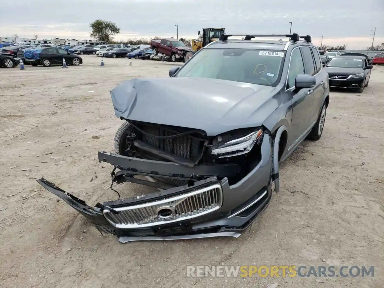 2 Photograph of a damaged car YV4A22PL8K1488411 VOLVO XC90 2019