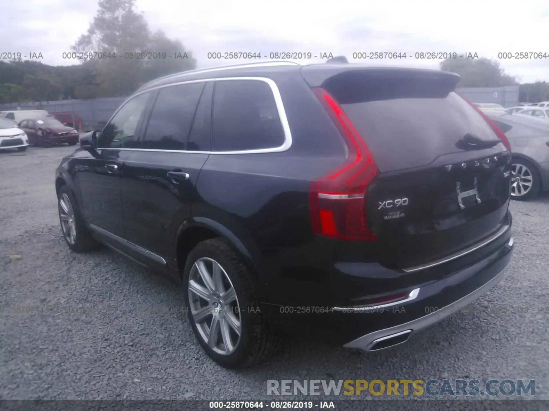 3 Photograph of a damaged car YV4A22PL8K1494273 VOLVO XC90 2019