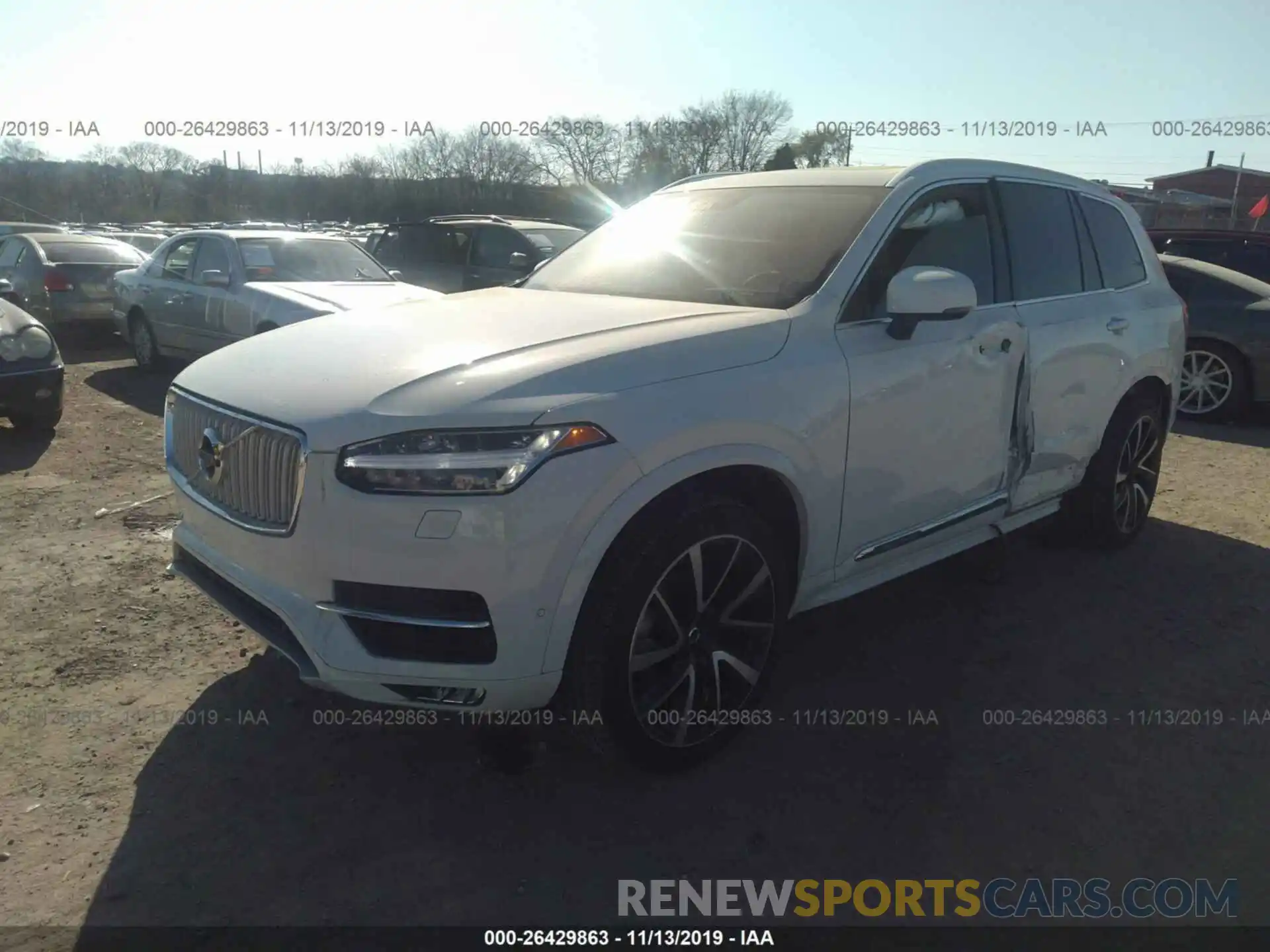 2 Photograph of a damaged car YV4A22PL9K1421896 VOLVO XC90 2019