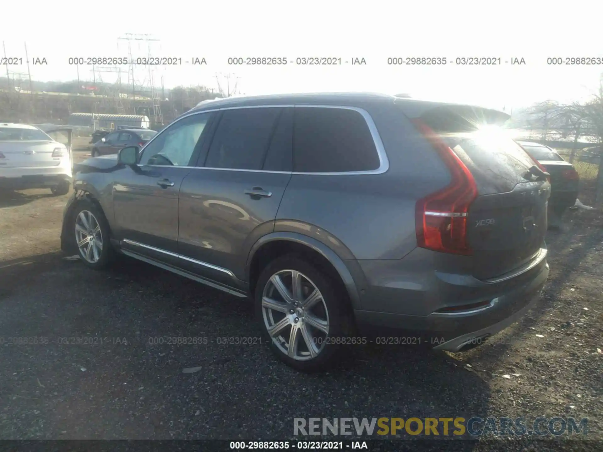 3 Photograph of a damaged car YV4A22PL9K1474372 VOLVO XC90 2019