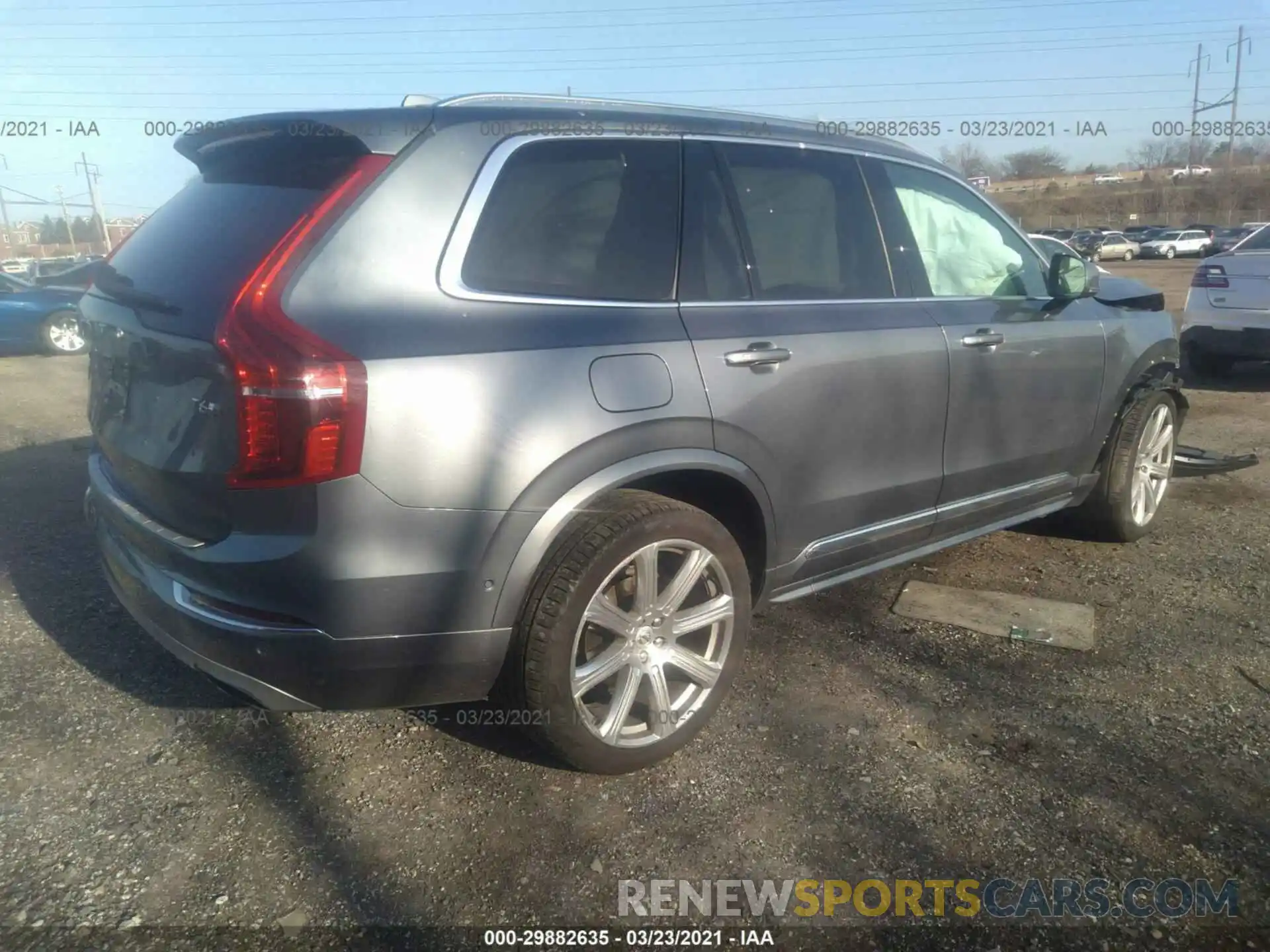 4 Photograph of a damaged car YV4A22PL9K1474372 VOLVO XC90 2019