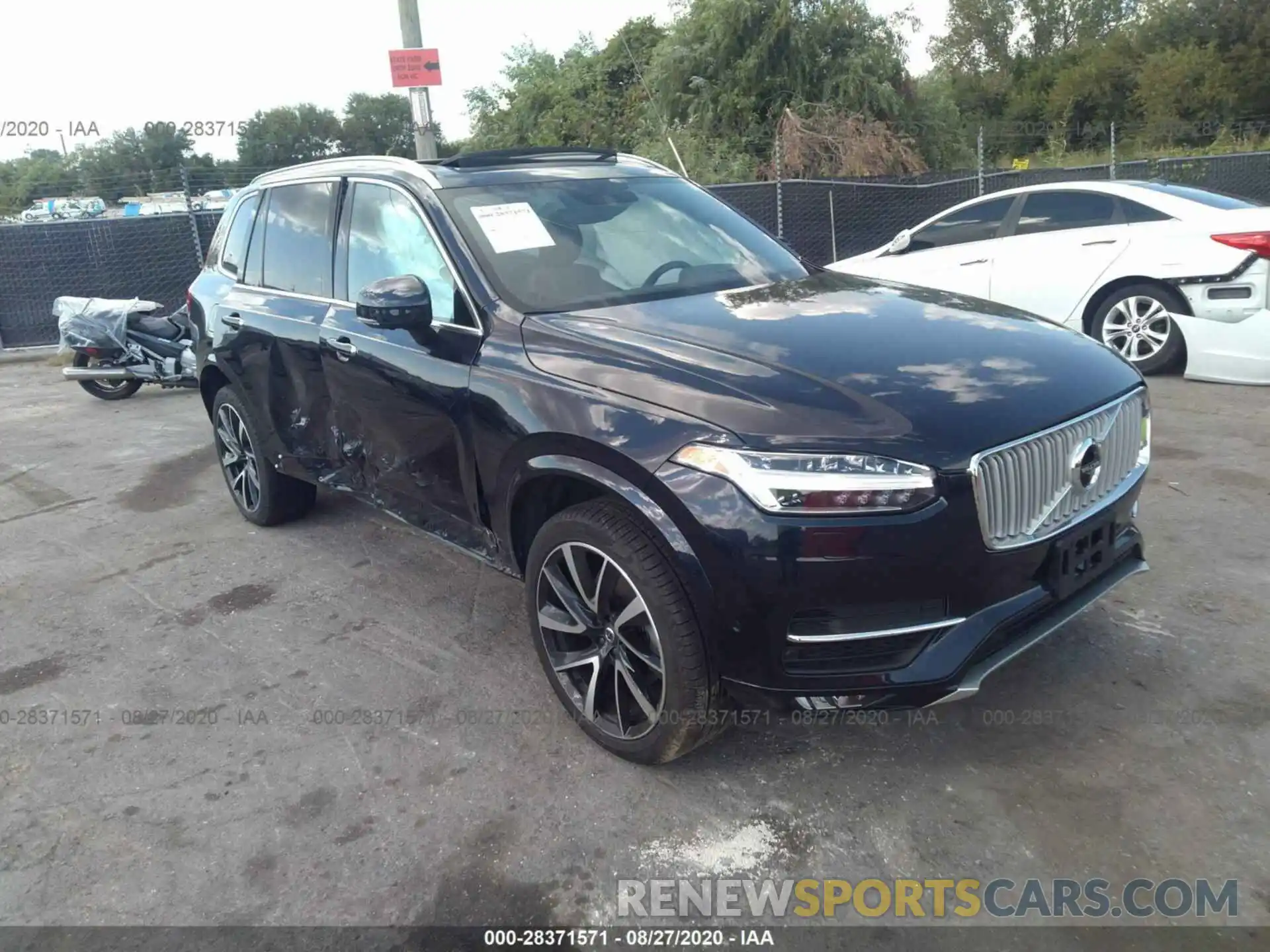 1 Photograph of a damaged car YV4A22PL9K1488501 VOLVO XC90 2019