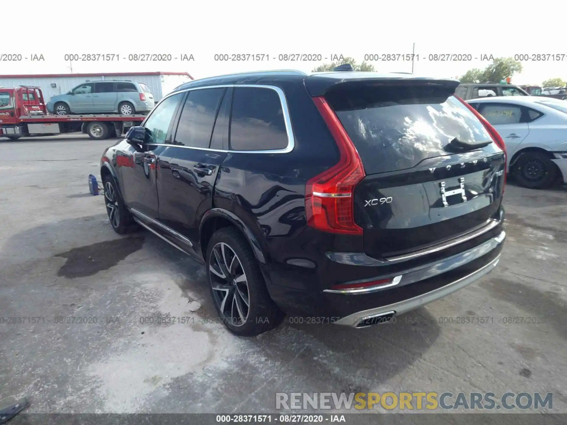 3 Фотография поврежденного автомобиля YV4A22PL9K1488501 VOLVO XC90 2019