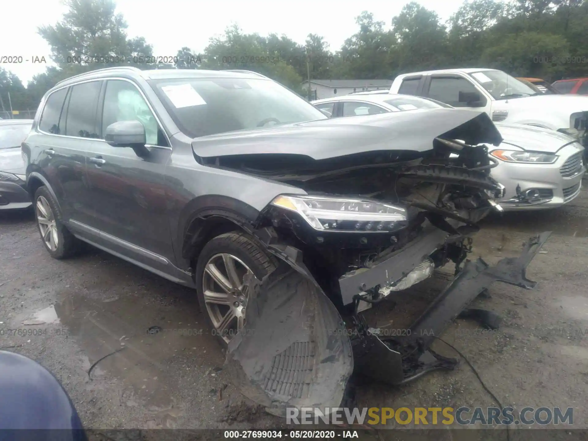 1 Photograph of a damaged car YV4A22PL9K1493830 VOLVO XC90 2019