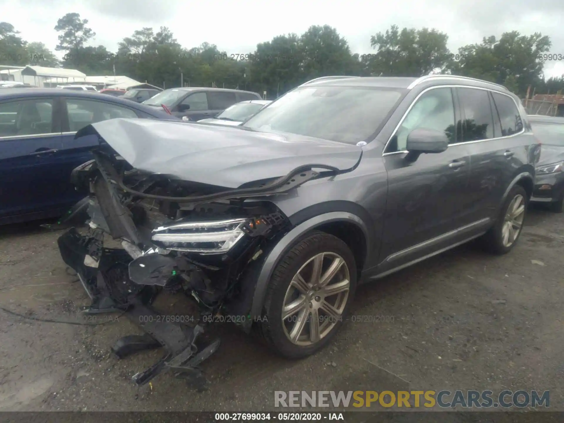 2 Photograph of a damaged car YV4A22PL9K1493830 VOLVO XC90 2019