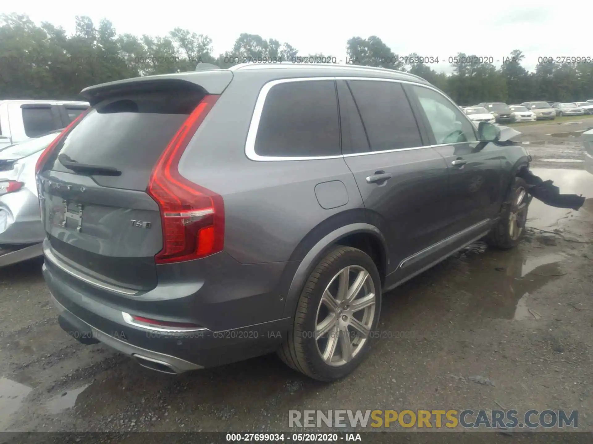 4 Photograph of a damaged car YV4A22PL9K1493830 VOLVO XC90 2019