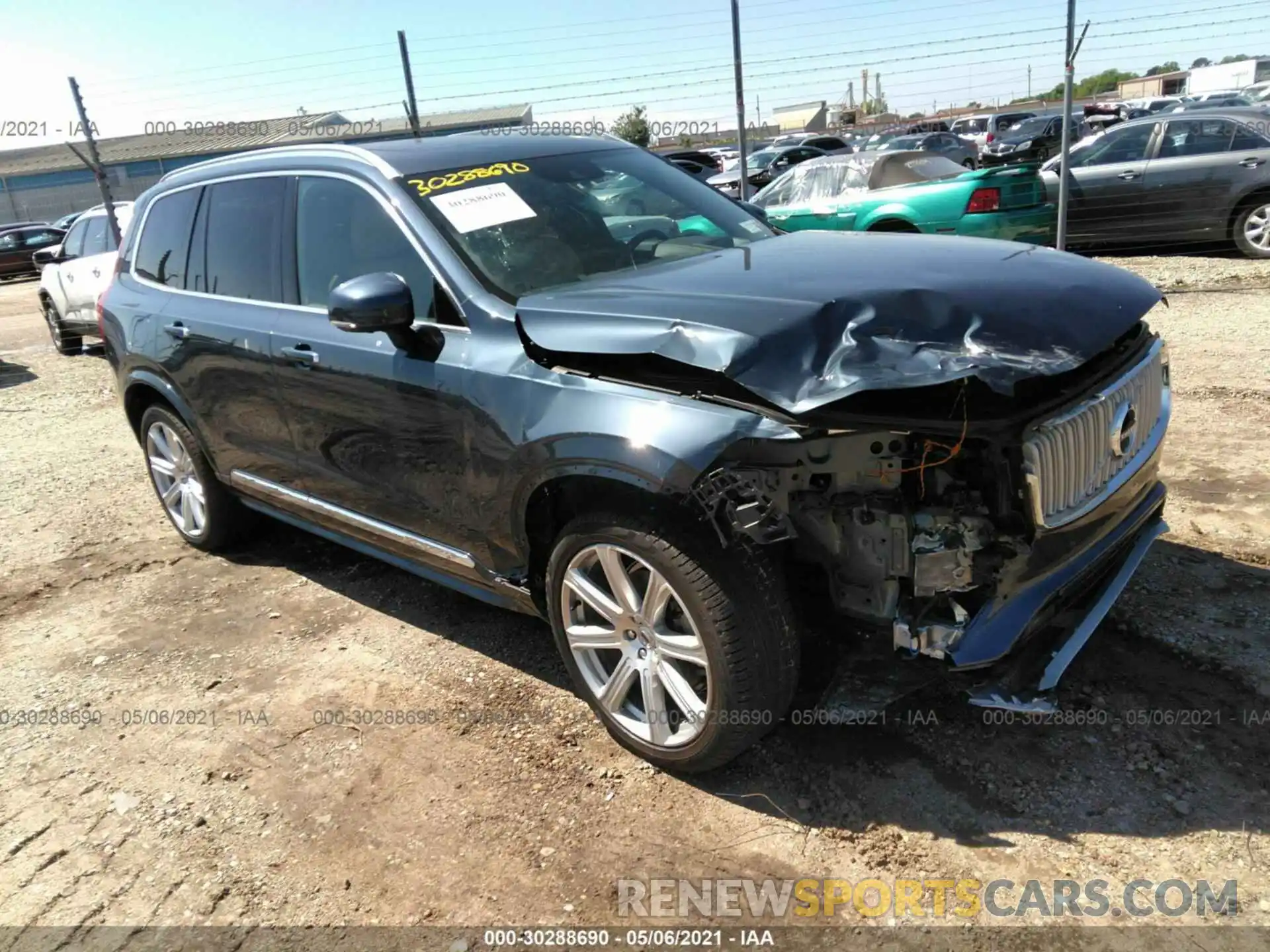 1 Photograph of a damaged car YV4A22PL9K1500811 VOLVO XC90 2019