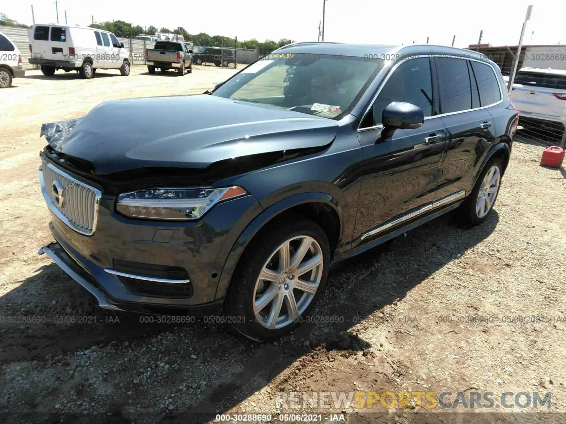 2 Photograph of a damaged car YV4A22PL9K1500811 VOLVO XC90 2019