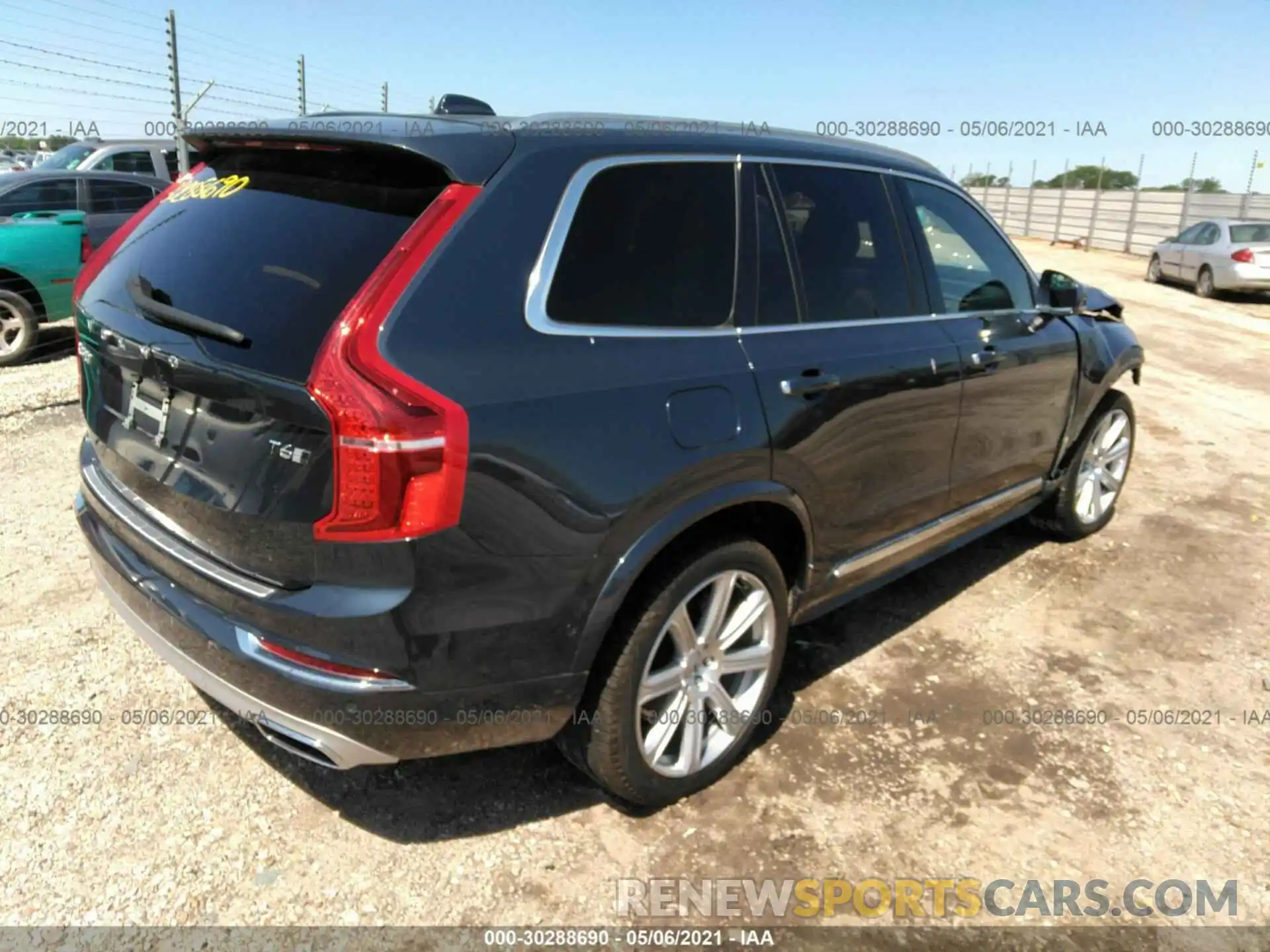 4 Фотография поврежденного автомобиля YV4A22PL9K1500811 VOLVO XC90 2019