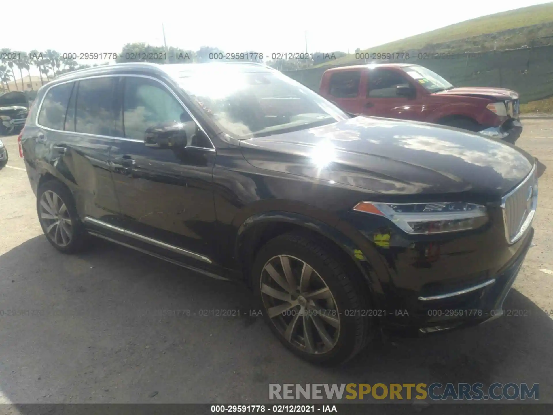 1 Photograph of a damaged car YV4A22PL9K1511808 VOLVO XC90 2019