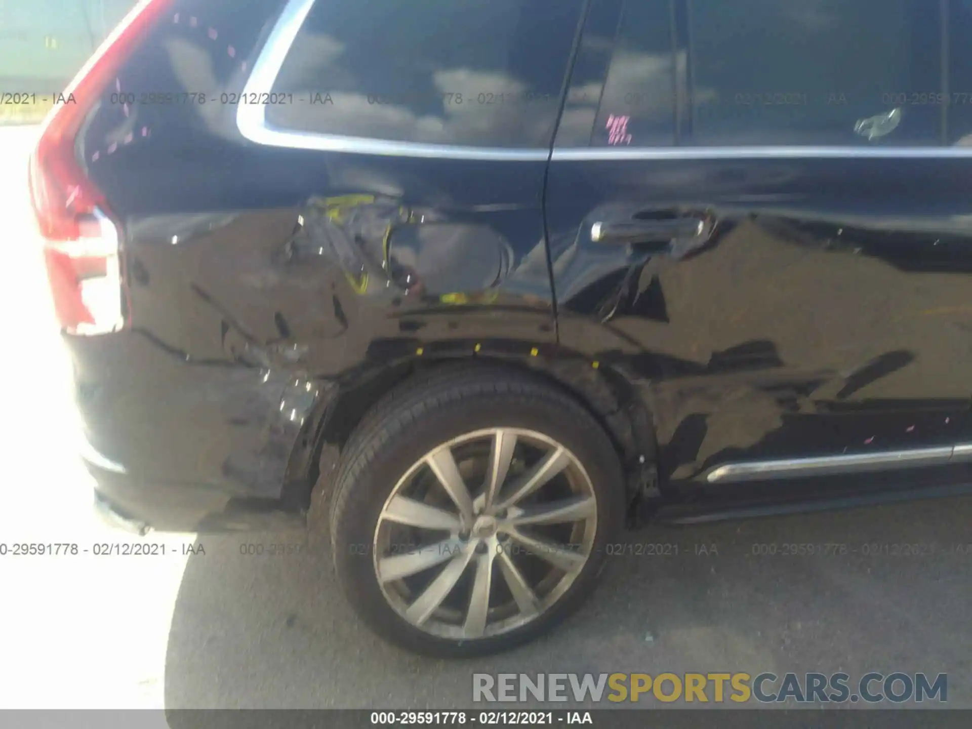 6 Photograph of a damaged car YV4A22PL9K1511808 VOLVO XC90 2019