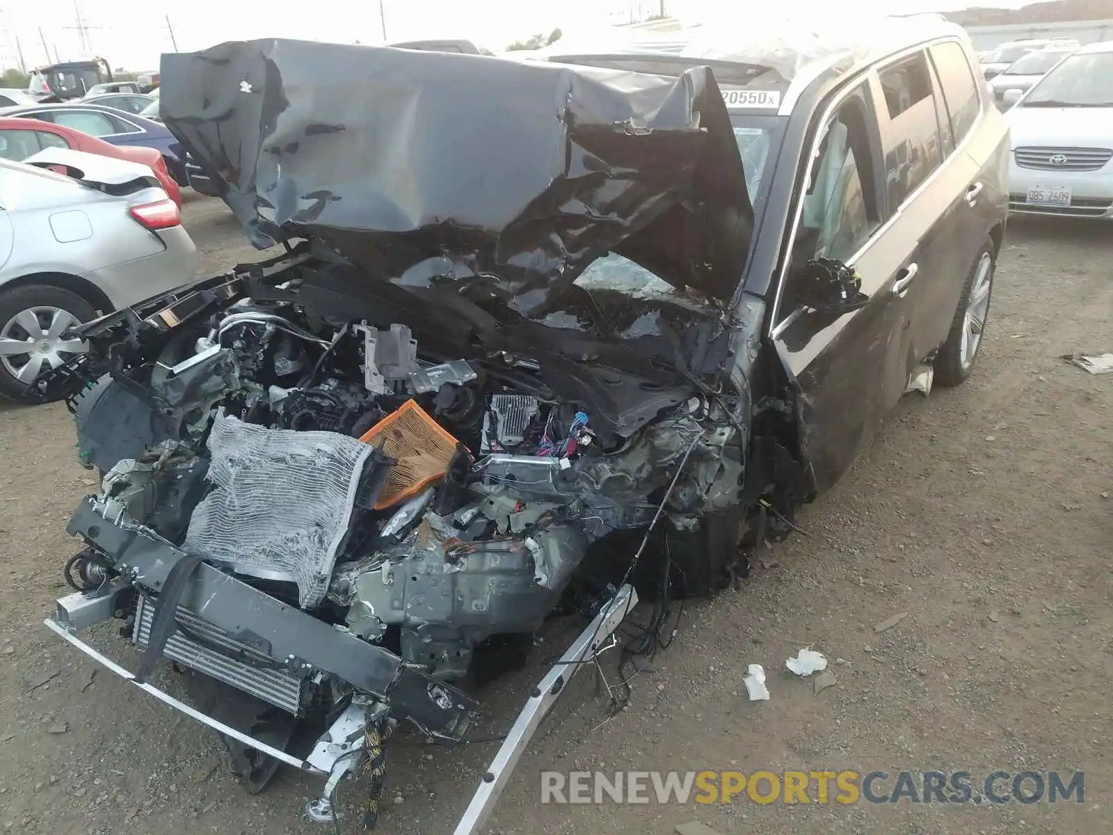 2 Photograph of a damaged car YV4A22PLXK1484196 VOLVO XC90 2019