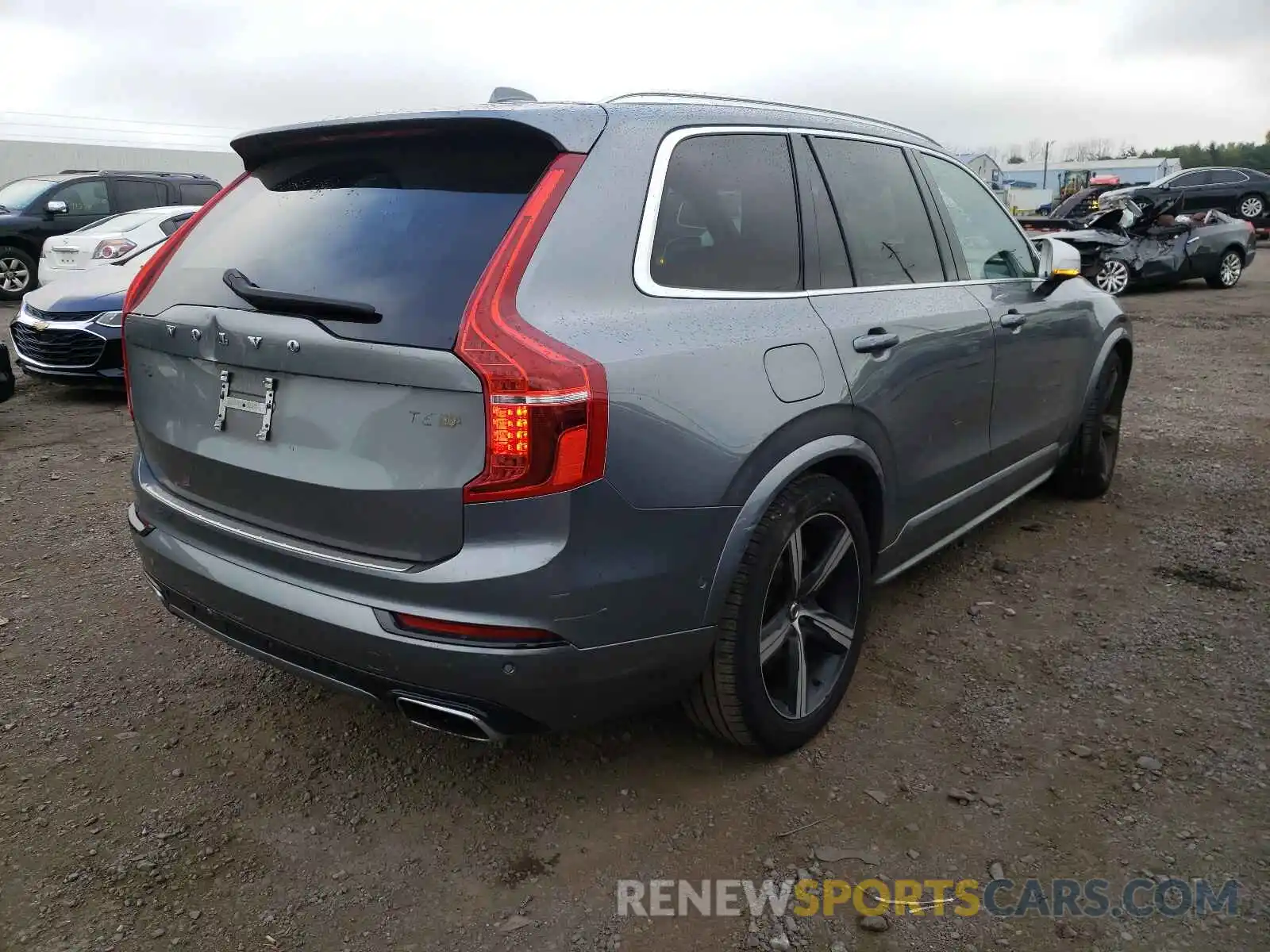 4 Фотография поврежденного автомобиля YV4A22PM2K1485075 VOLVO XC90 2019