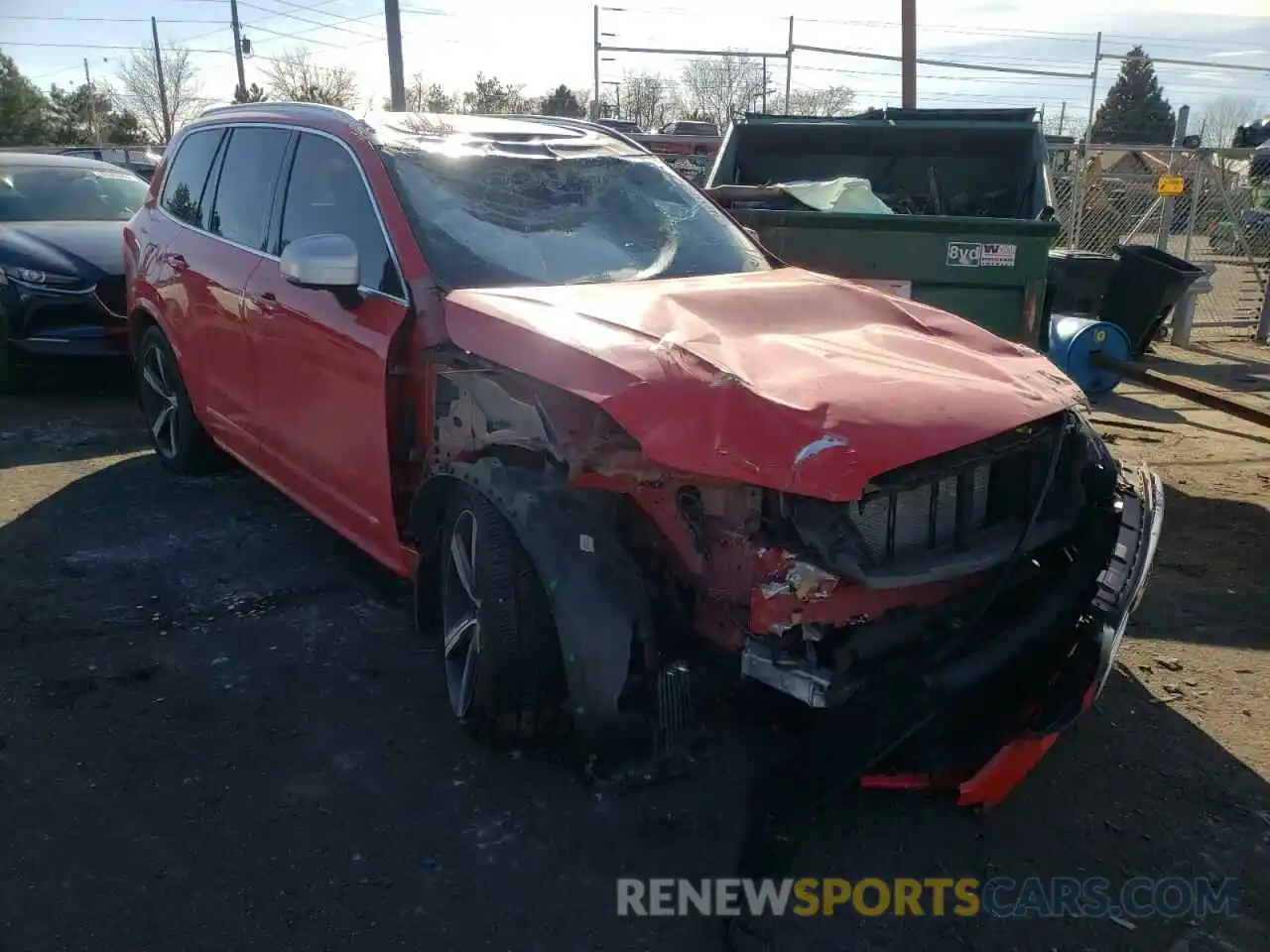 1 Photograph of a damaged car YV4A22PM3K1421921 VOLVO XC90 2019