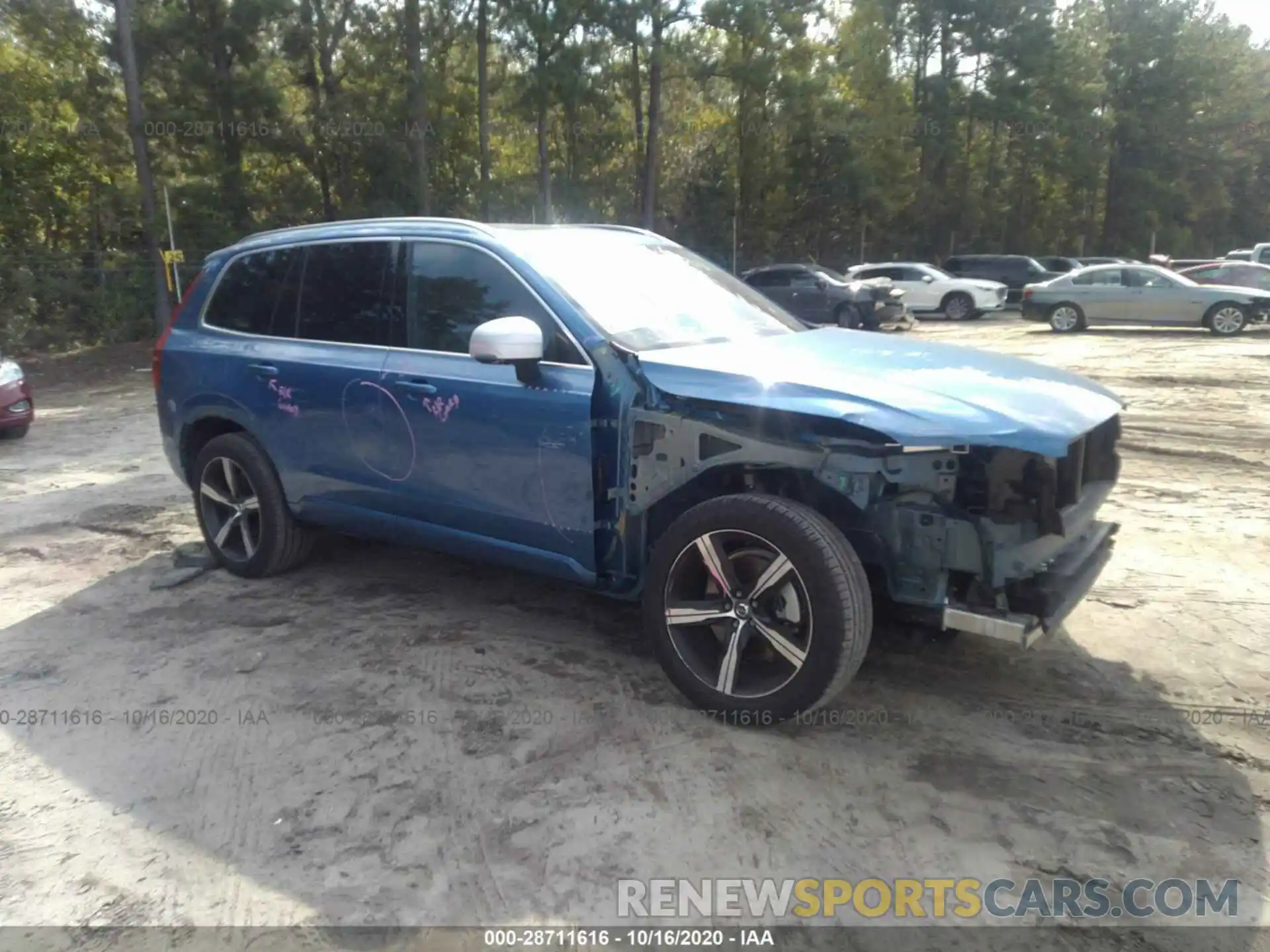 1 Photograph of a damaged car YV4A22PM3K1489510 VOLVO XC90 2019