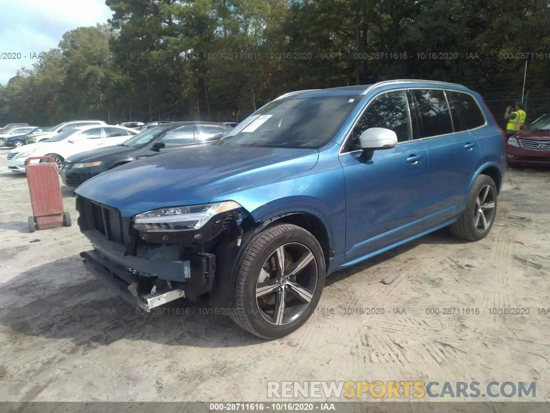 2 Photograph of a damaged car YV4A22PM3K1489510 VOLVO XC90 2019