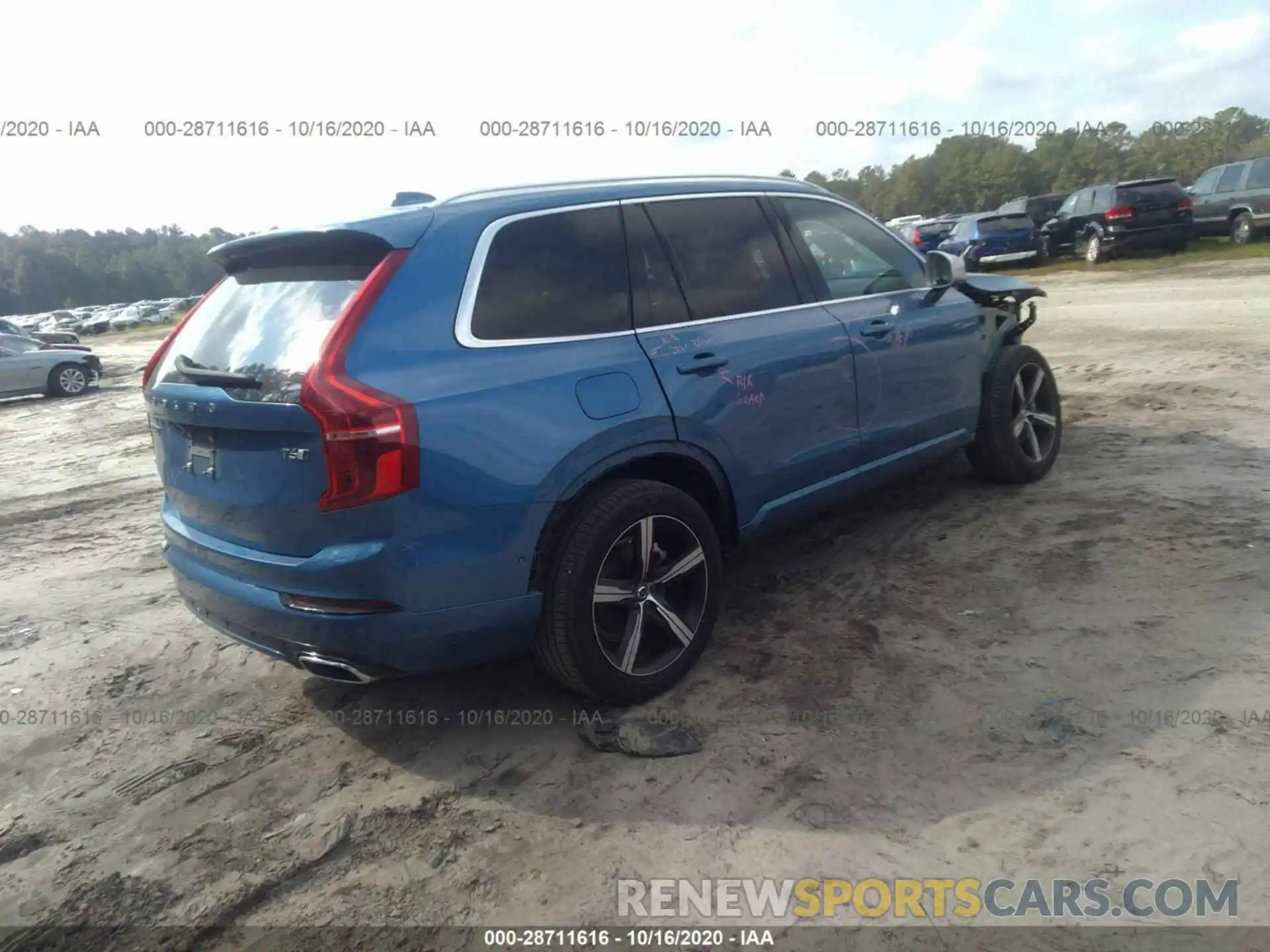 4 Photograph of a damaged car YV4A22PM3K1489510 VOLVO XC90 2019