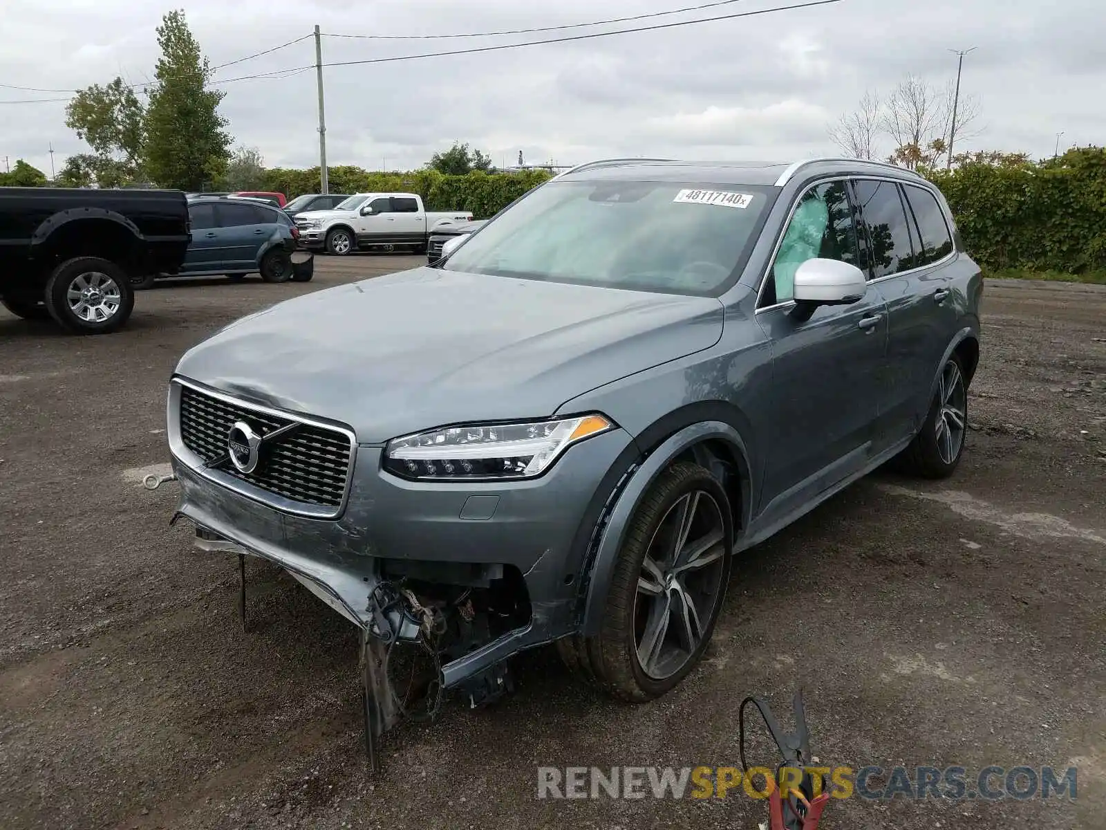 2 Photograph of a damaged car YV4A22PM3K1502756 VOLVO XC90 2019