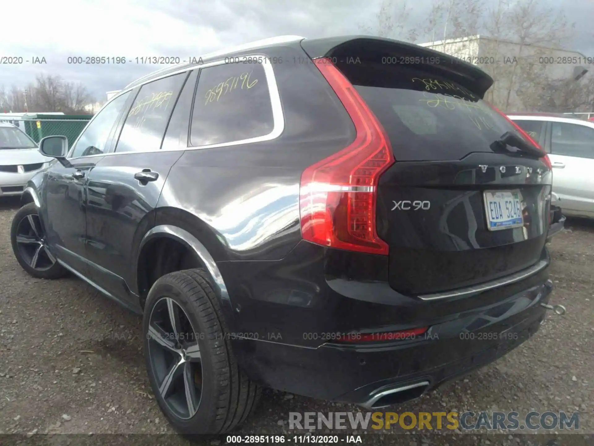 3 Photograph of a damaged car YV4A22PM4K1485157 VOLVO XC90 2019