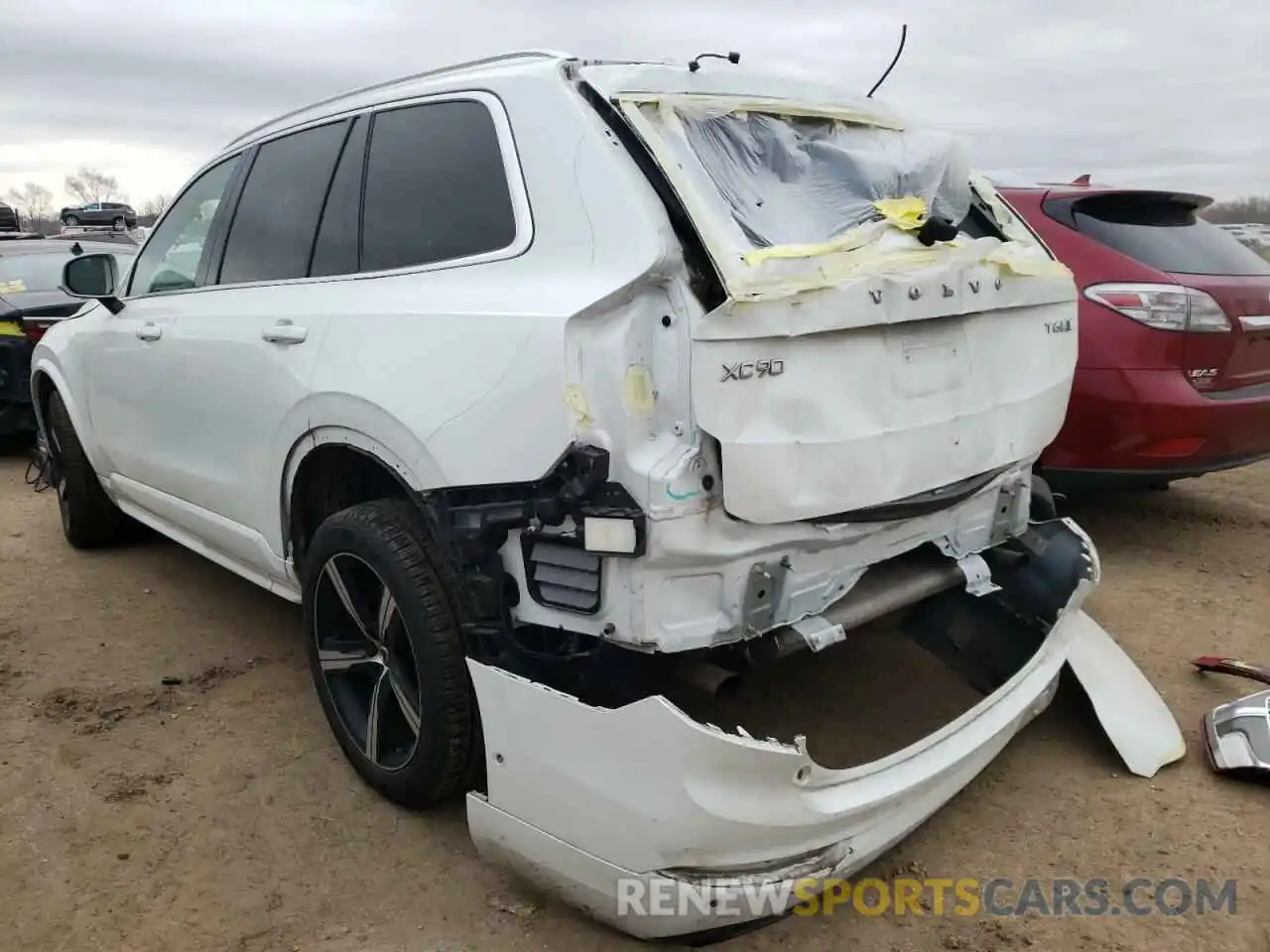 3 Photograph of a damaged car YV4A22PM4K1488091 VOLVO XC90 2019