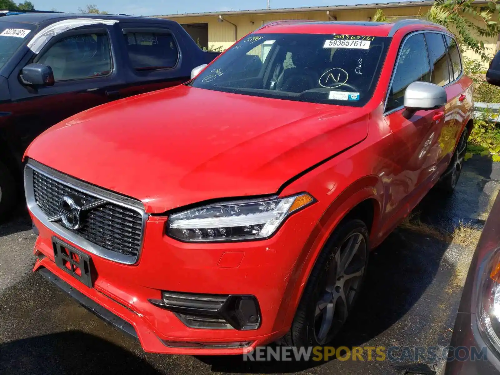 2 Photograph of a damaged car YV4A22PM5K1421919 VOLVO XC90 2019