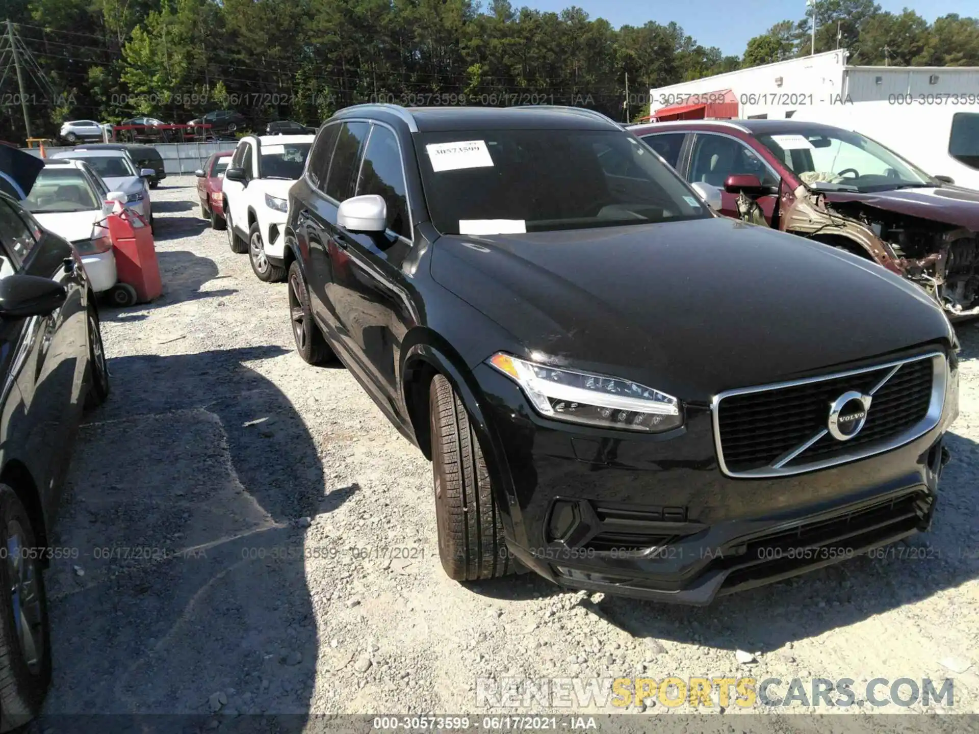 1 Photograph of a damaged car YV4A22PM5K1492778 VOLVO XC90 2019