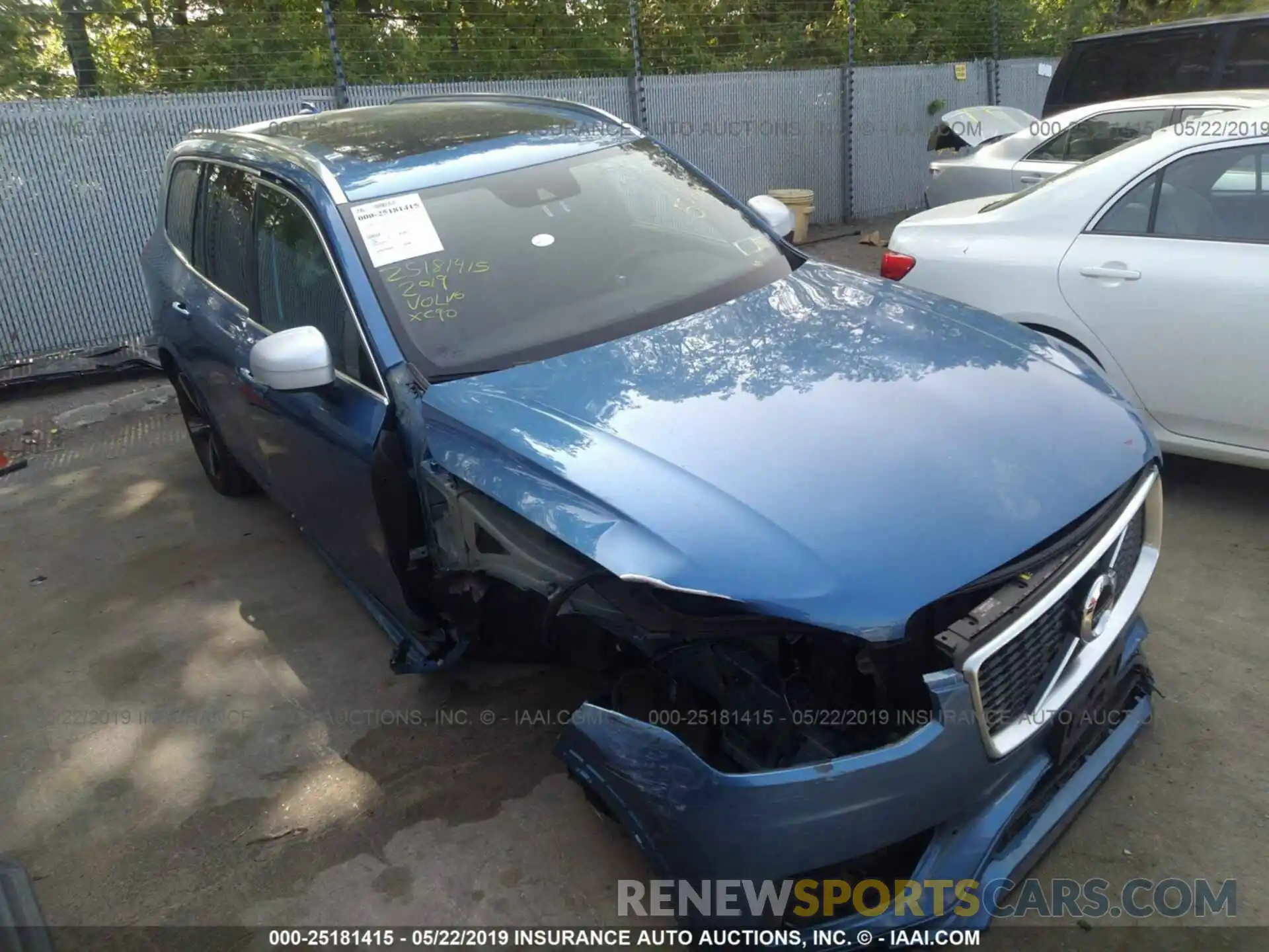 1 Photograph of a damaged car YV4A22PM7K1428905 VOLVO XC90 2019