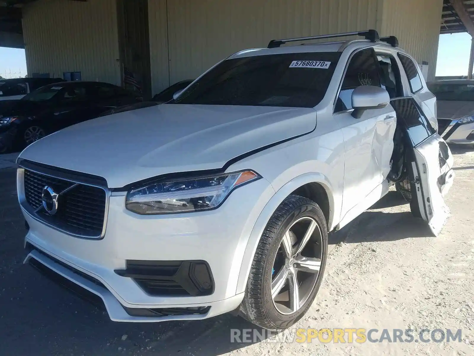 2 Photograph of a damaged car YV4A22PM7K1444909 VOLVO XC90 2019