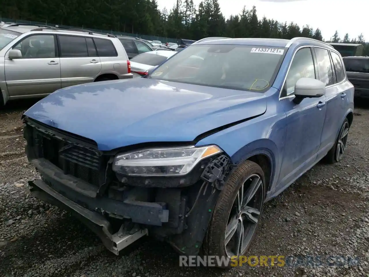 2 Photograph of a damaged car YV4A22PM7K1445879 VOLVO XC90 2019