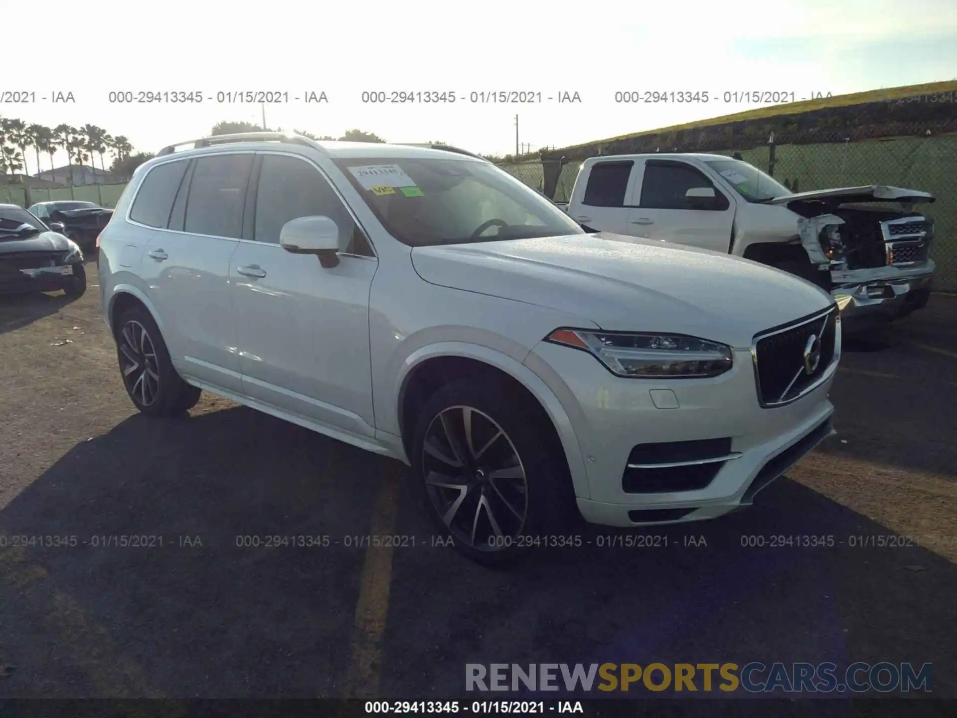 1 Photograph of a damaged car YV4BR0CK0K1435879 VOLVO XC90 2019