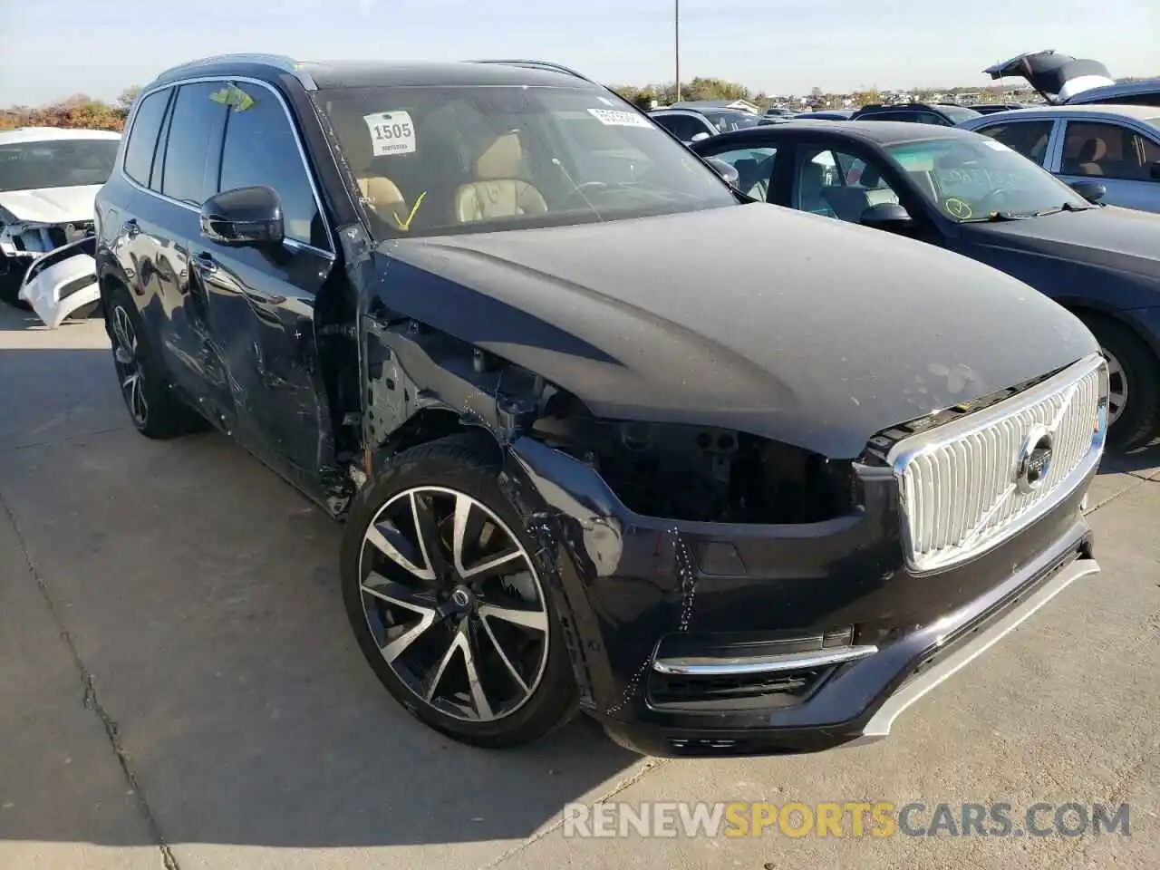 1 Photograph of a damaged car YV4BR0CL1K1509304 VOLVO XC90 2019