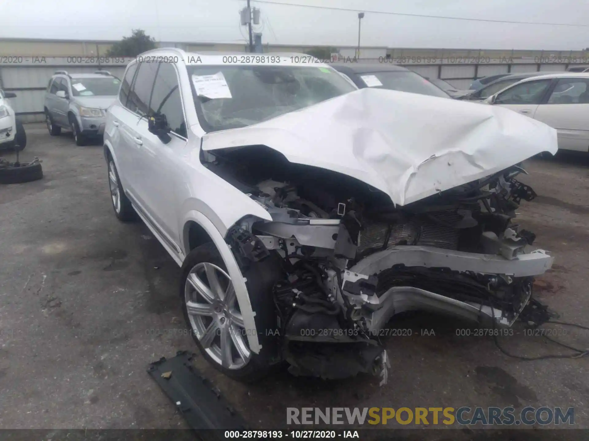 1 Photograph of a damaged car YV4BR0CL3K1424562 VOLVO XC90 2019