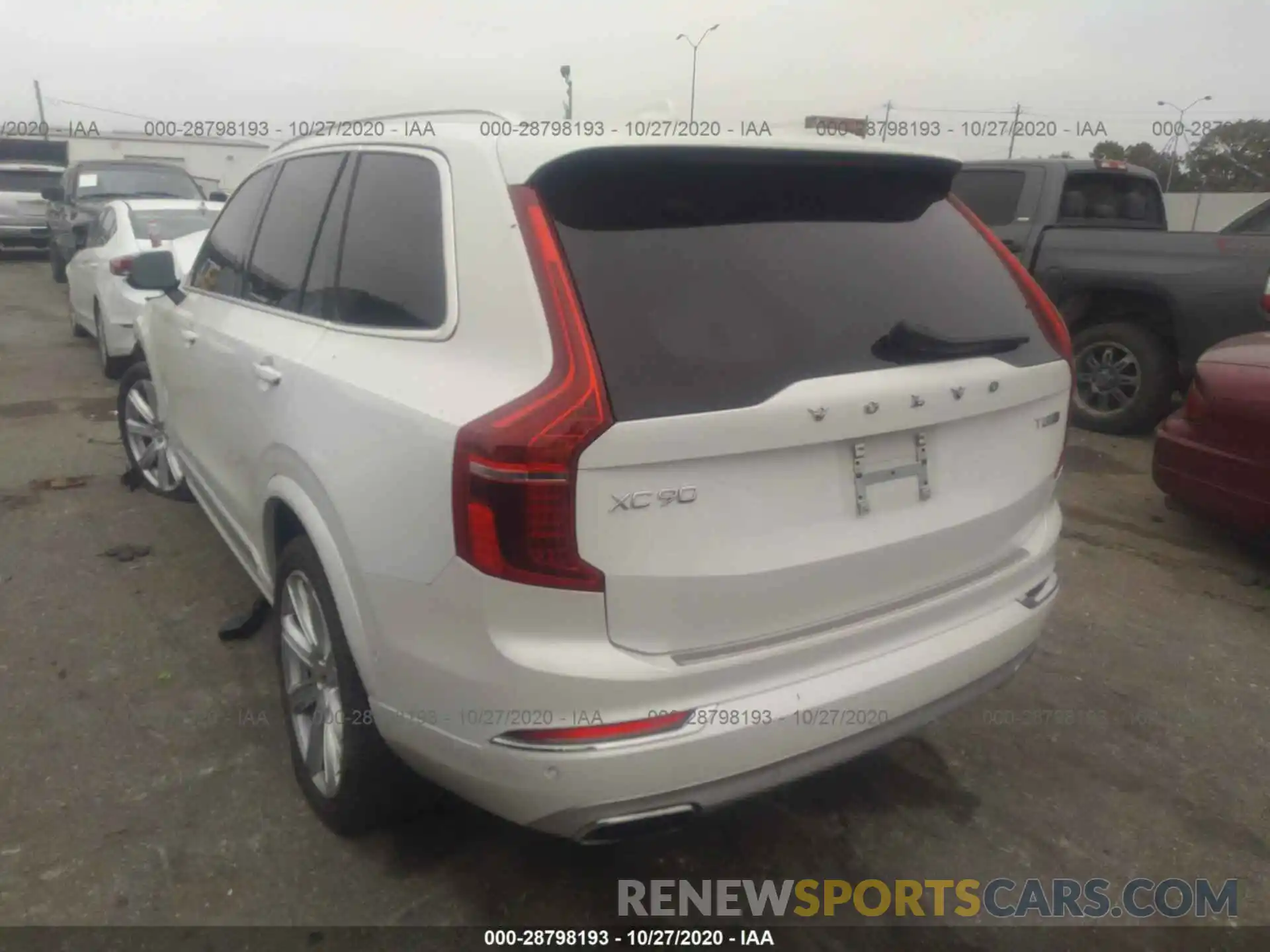 3 Фотография поврежденного автомобиля YV4BR0CL3K1424562 VOLVO XC90 2019