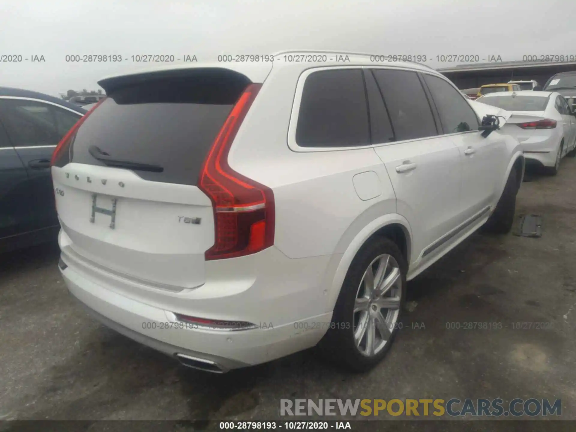 4 Фотография поврежденного автомобиля YV4BR0CL3K1424562 VOLVO XC90 2019