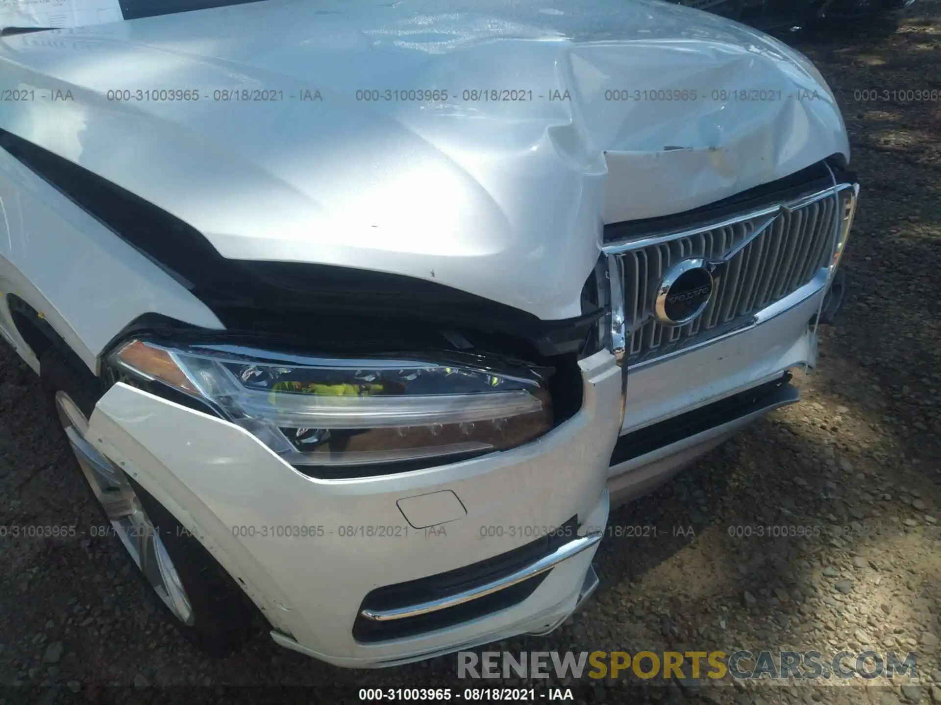 6 Photograph of a damaged car YV4BR0CL3K1435075 VOLVO XC90 2019