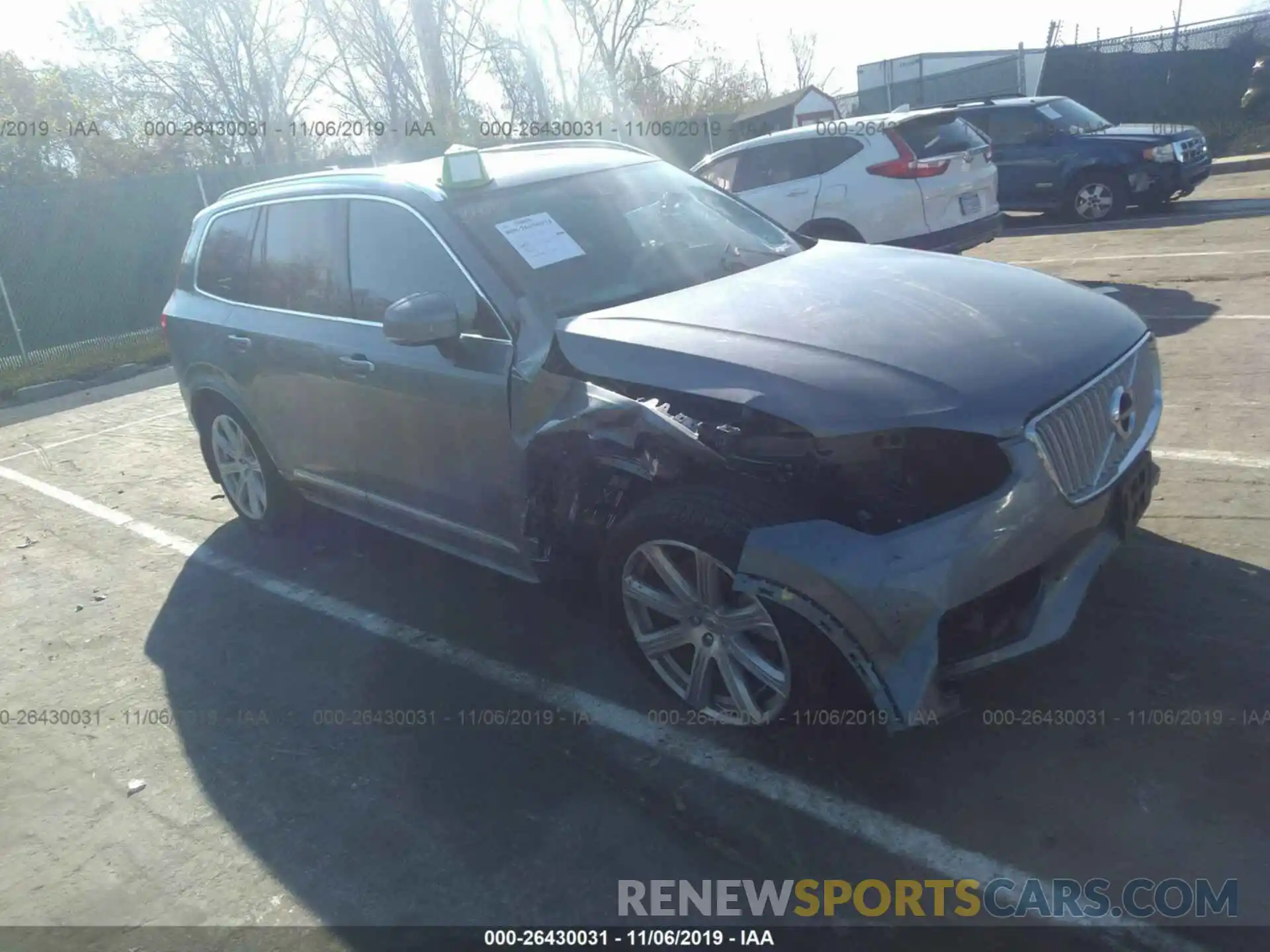 1 Photograph of a damaged car YV4BR0CL3K1500717 VOLVO XC90 2019