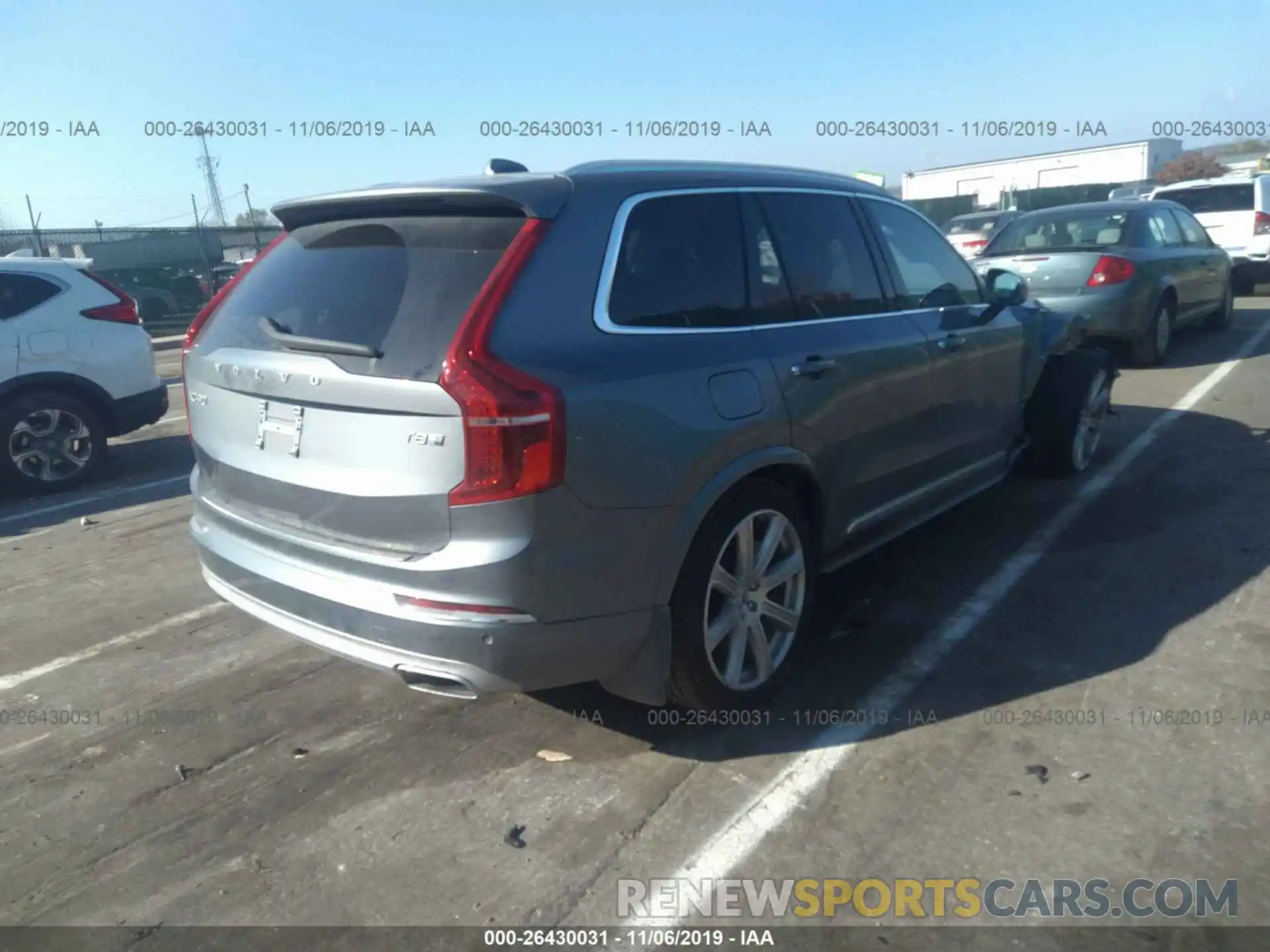 4 Фотография поврежденного автомобиля YV4BR0CL3K1500717 VOLVO XC90 2019