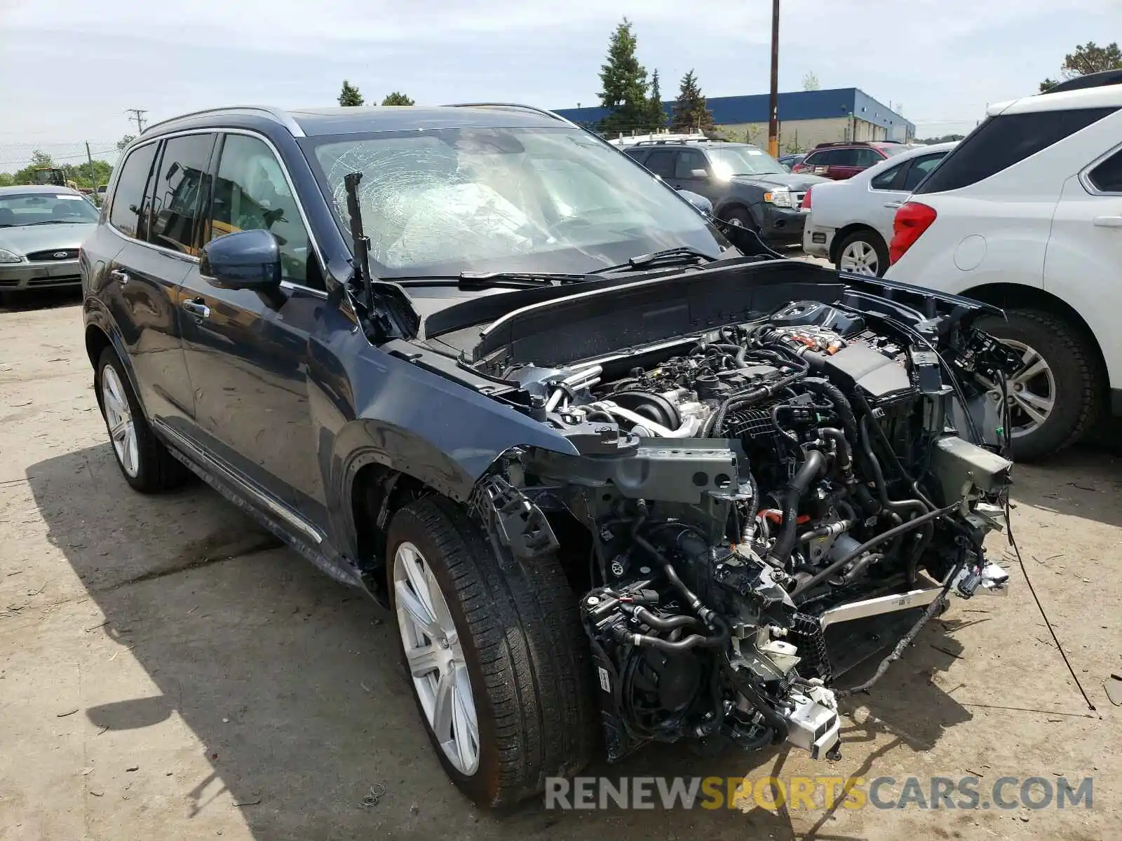 1 Photograph of a damaged car YV4BR0CL6K1427763 VOLVO XC90 2019