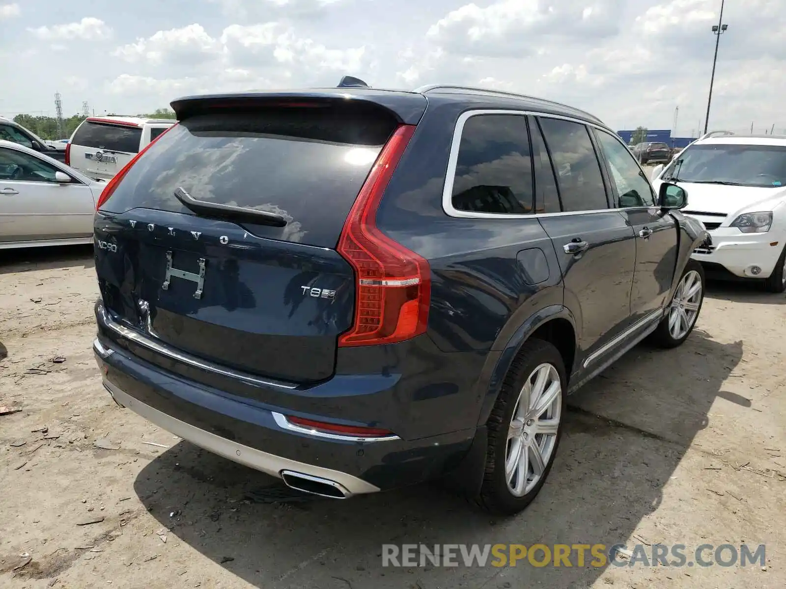 4 Фотография поврежденного автомобиля YV4BR0CL6K1427763 VOLVO XC90 2019