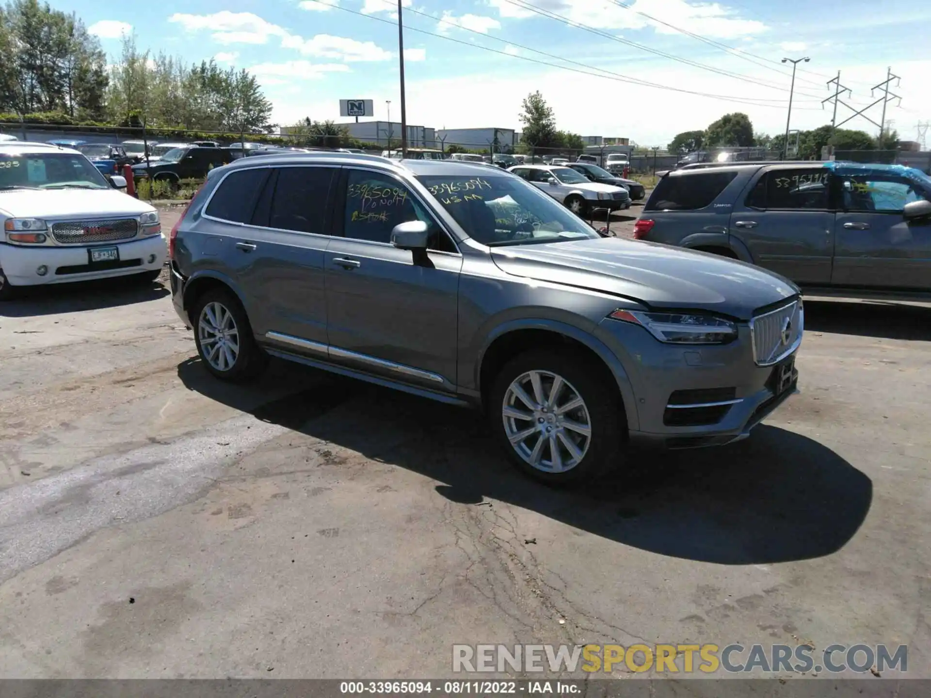 1 Photograph of a damaged car YV4BR0CLXK1433470 VOLVO XC90 2019