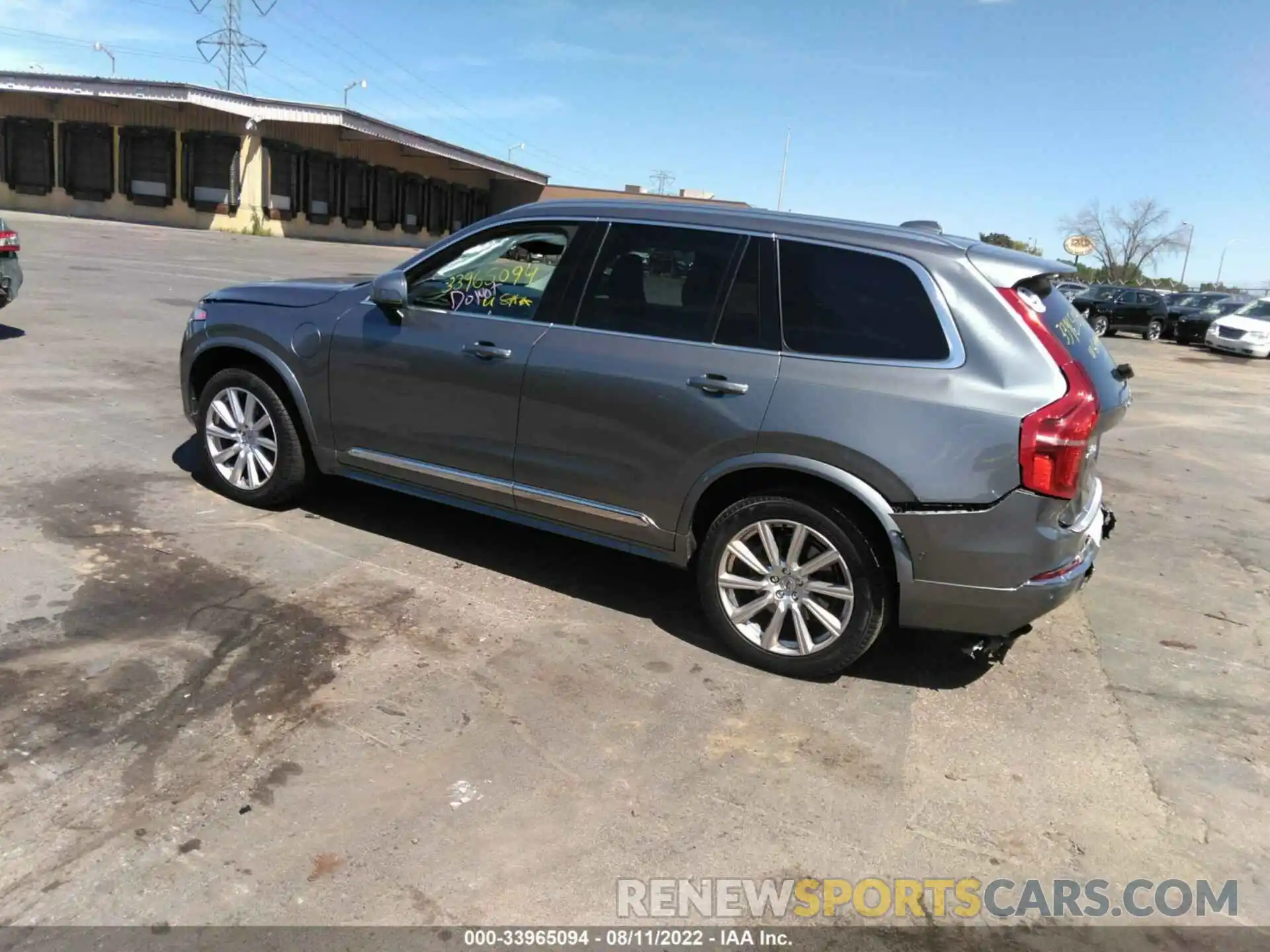 3 Photograph of a damaged car YV4BR0CLXK1433470 VOLVO XC90 2019