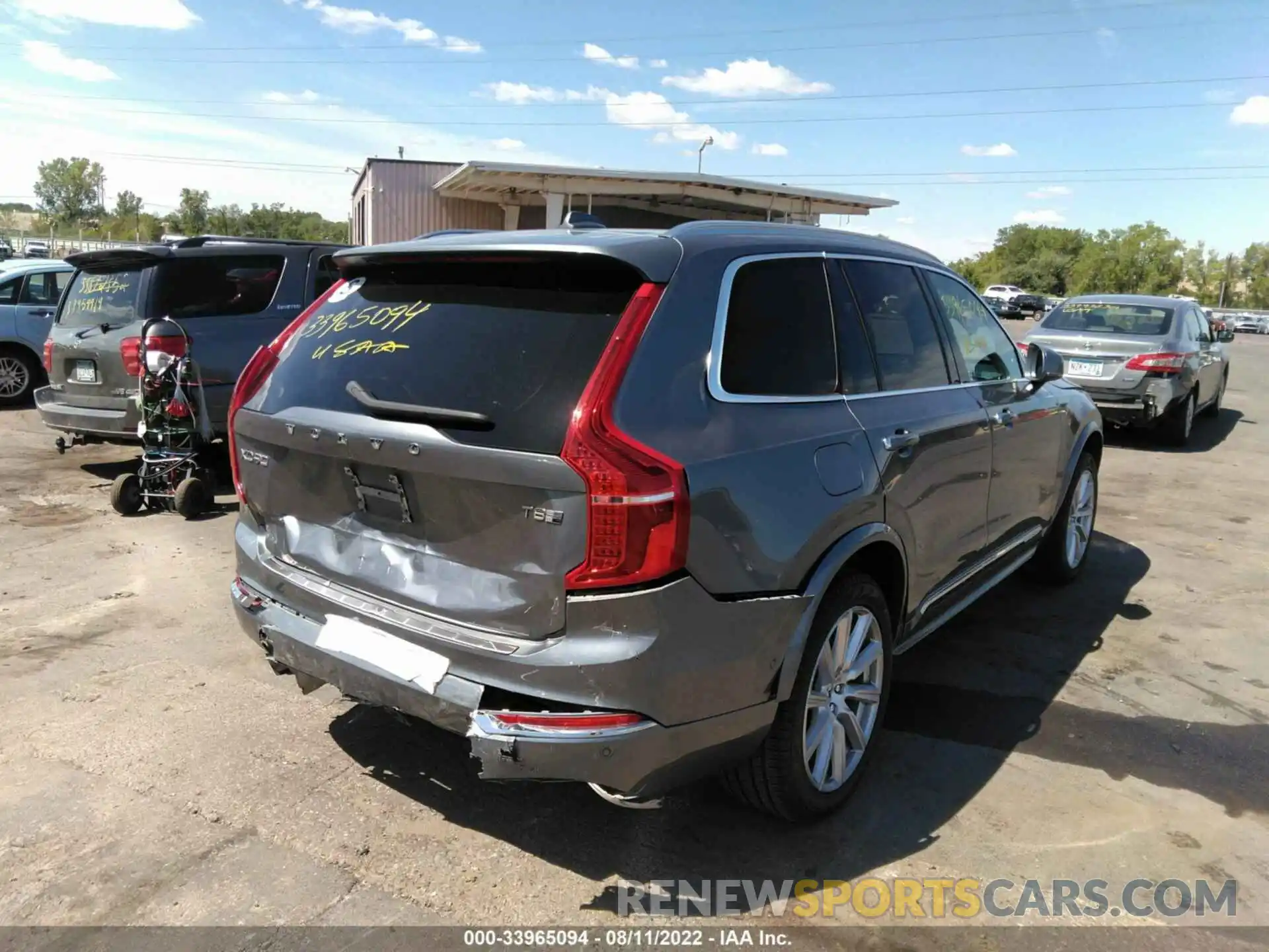 6 Photograph of a damaged car YV4BR0CLXK1433470 VOLVO XC90 2019