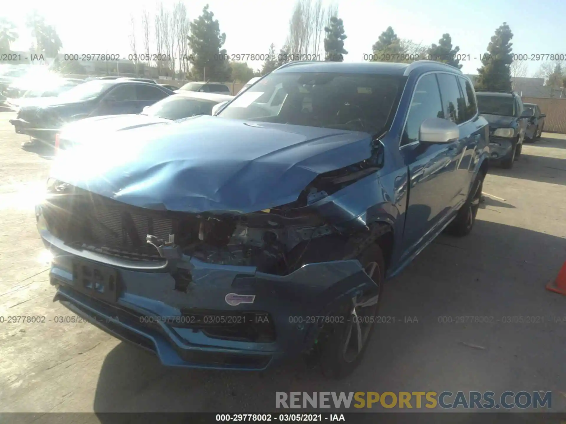 2 Photograph of a damaged car YV4BR0CM7K1500521 VOLVO XC90 2019